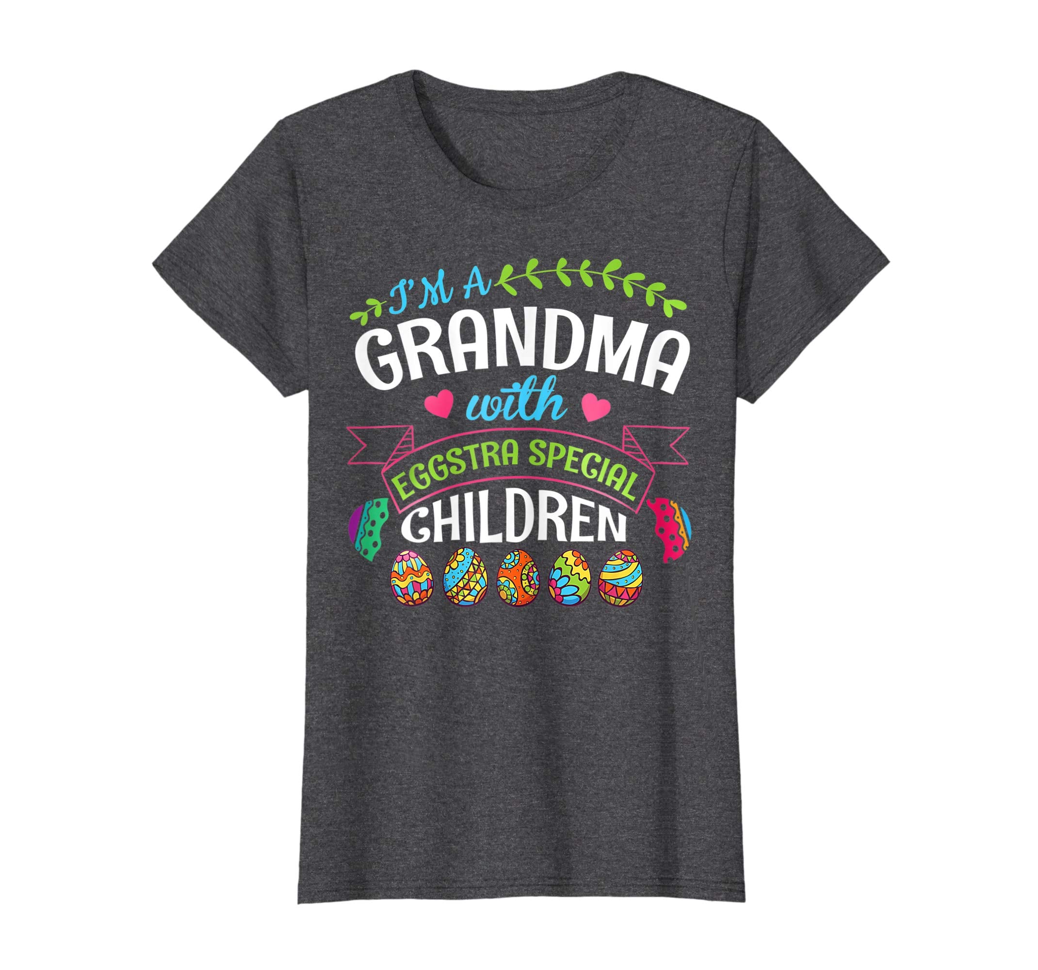 Im A Grandma With Eggstra Special Children Easter Shirt