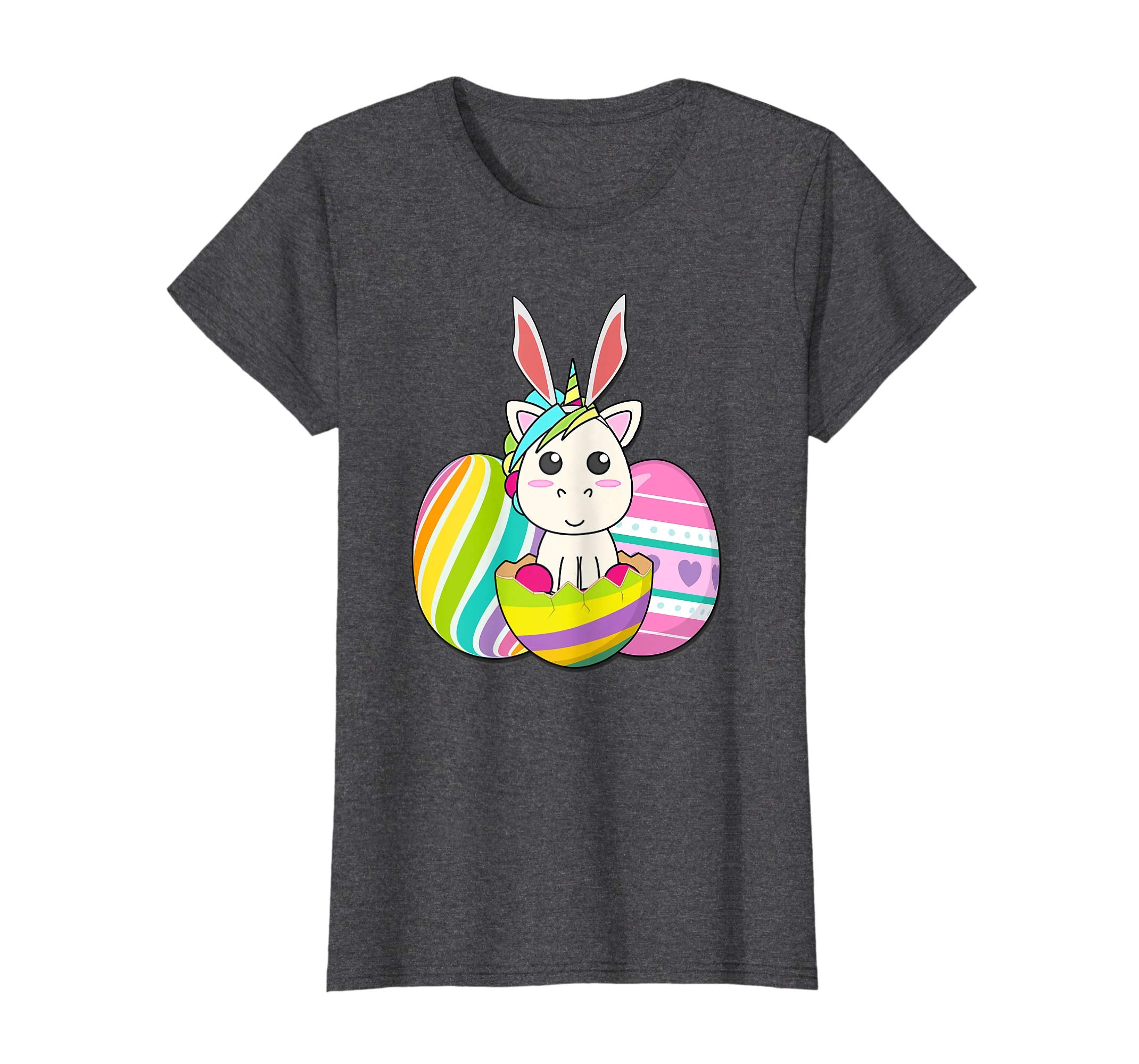 Happy Easter Eggs Bunny unicorn Funny TShirt for boy girl
