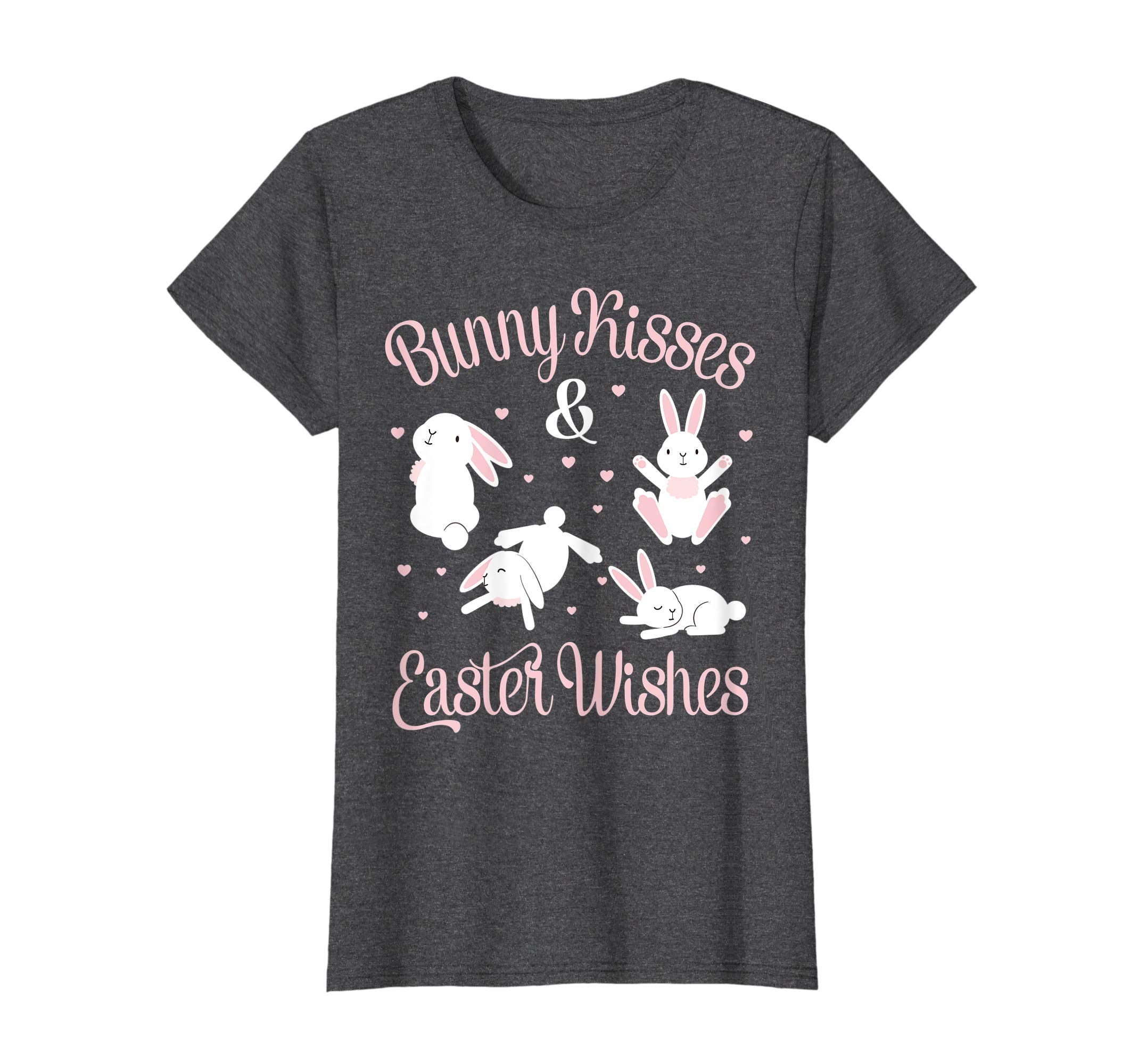 Hearts &amp; Bunnies Bunny Kisses Easter Wishes Happy Day Shirt