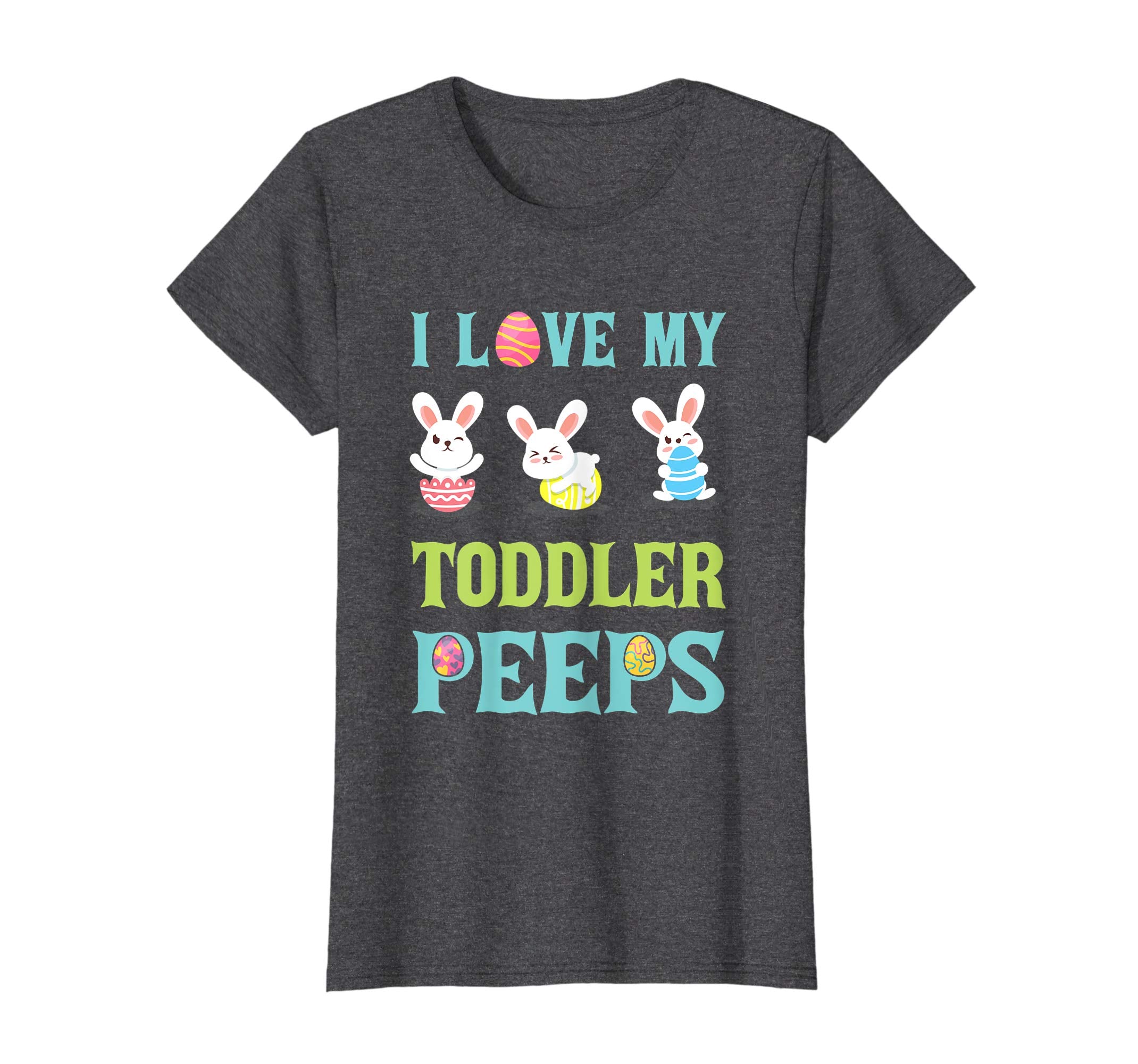 I Love My Toddler Peeps Happy Easter Teacher Shirt