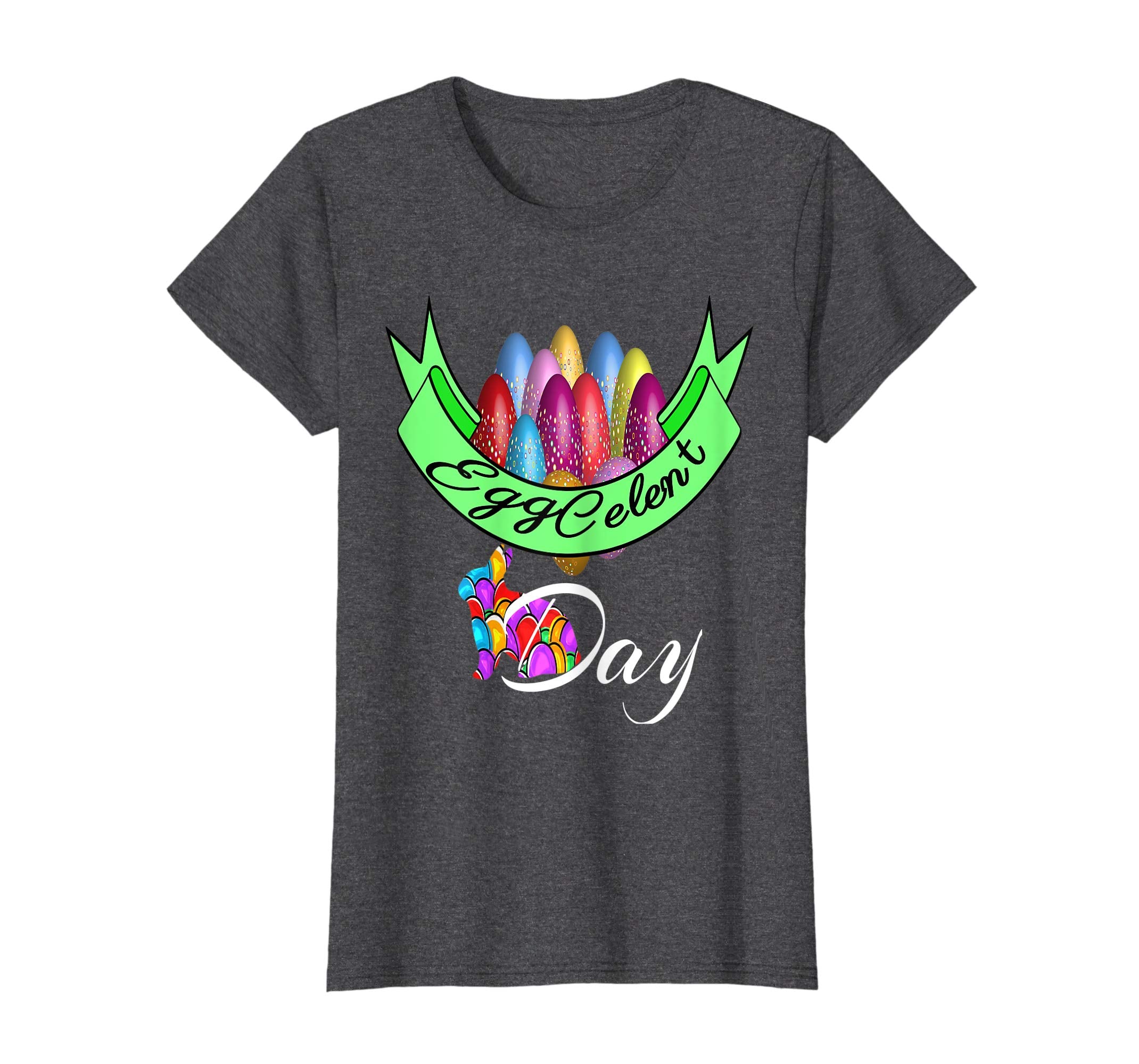 Happy Easter Eggcelent day Shirt Colorful Eggs tee