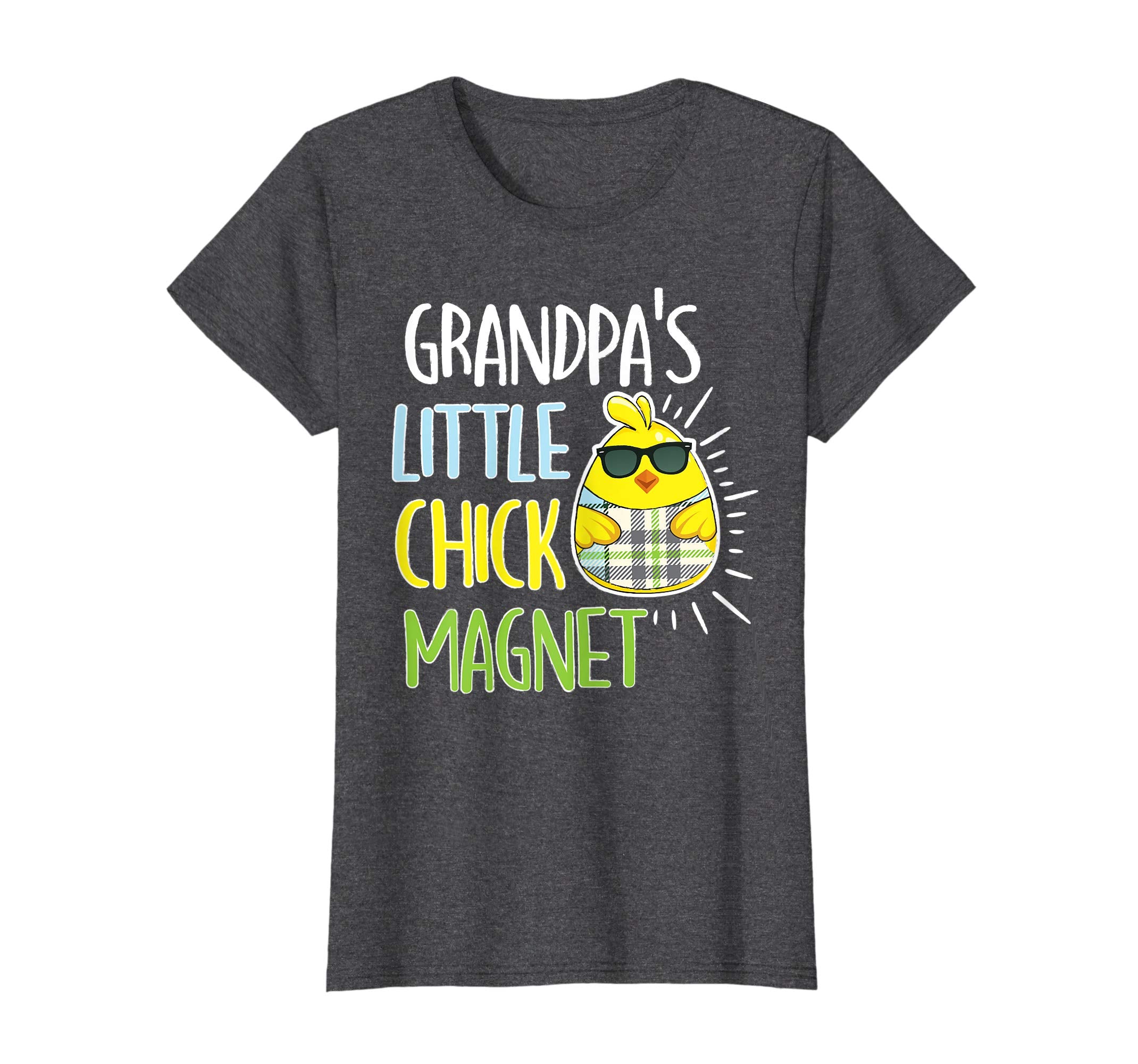 Grandpa's Little Chick Magnet Easter Shirt for Boys Egg Hunt