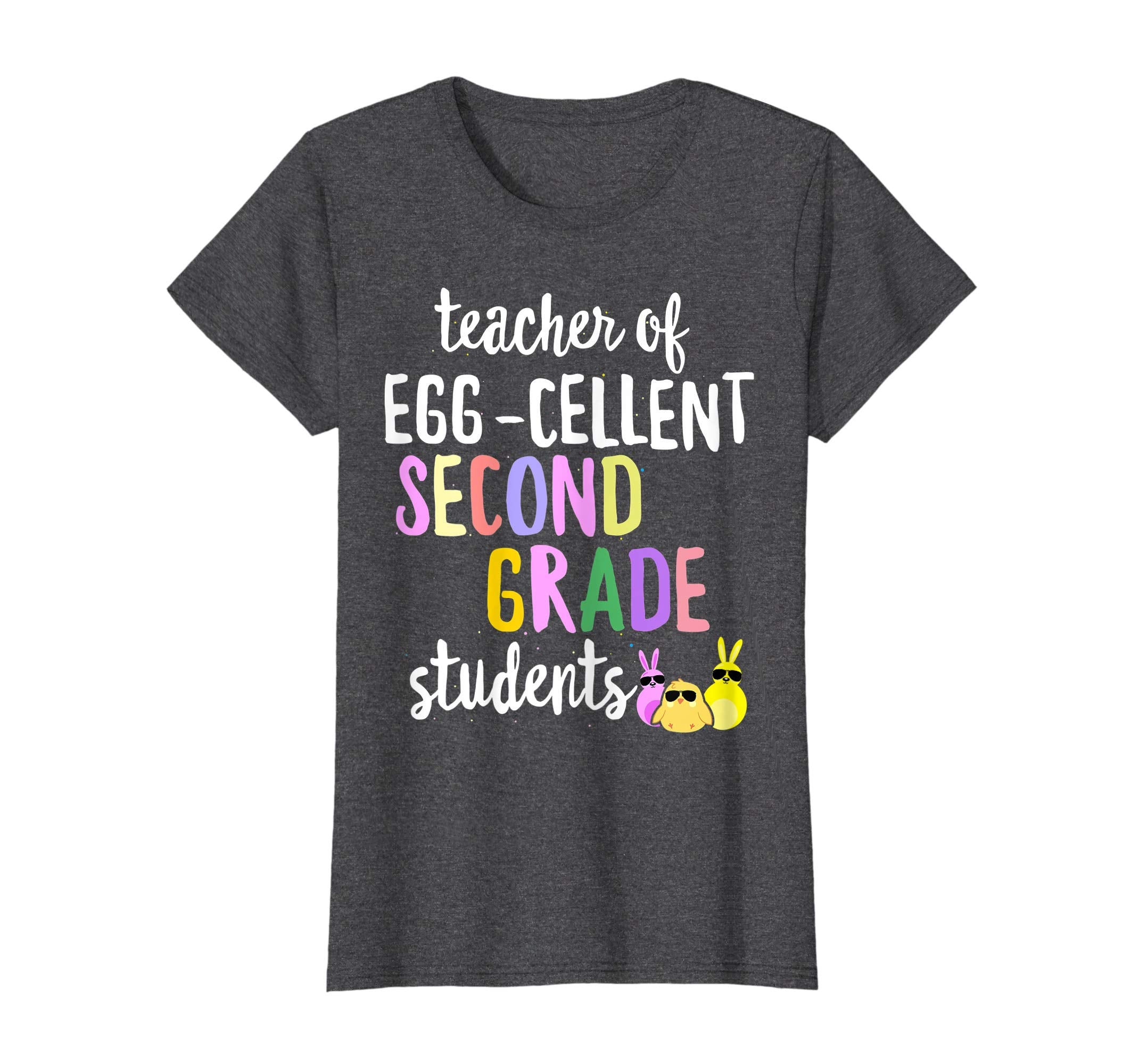 Teacher of Egg-Cellent 2nd Grade Students Easter Gift Tshirt