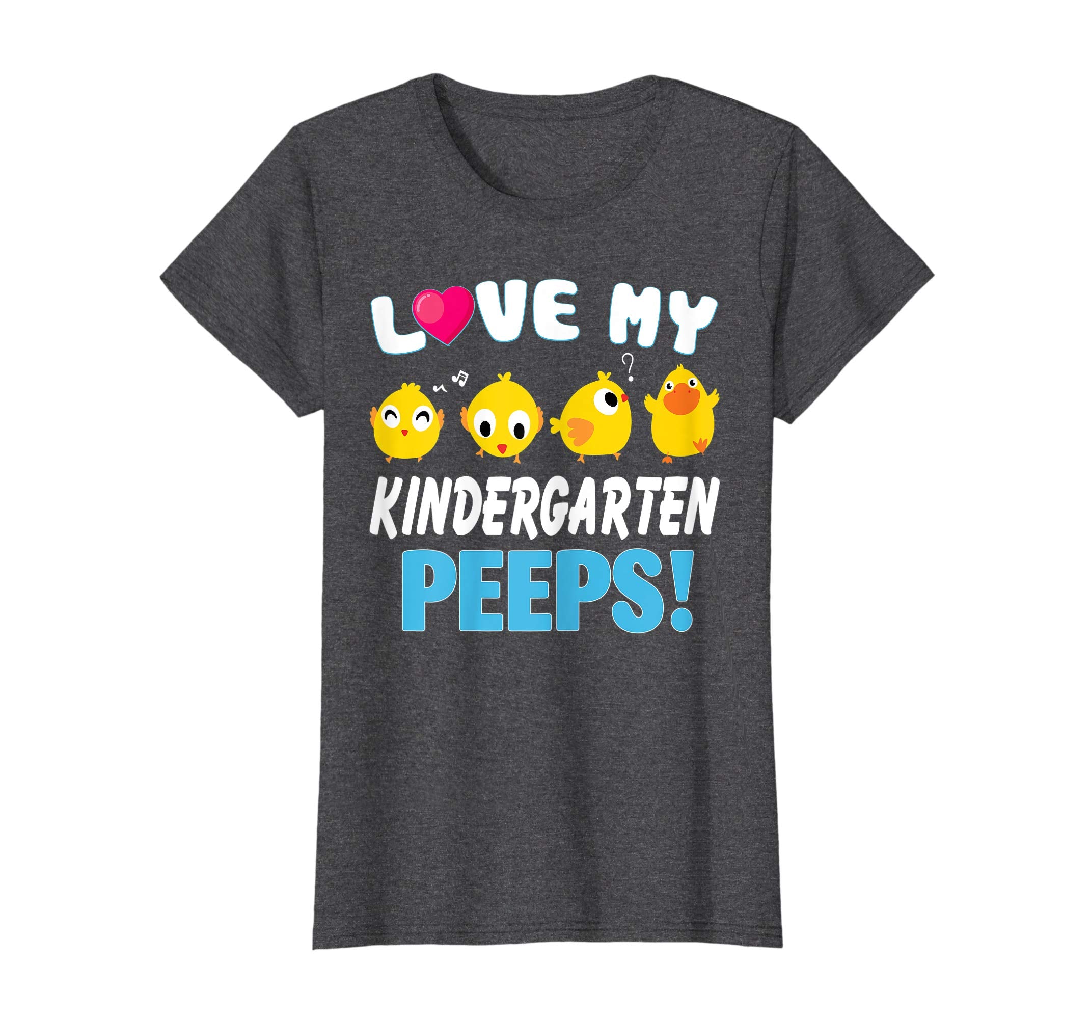 I Love My Kindergarten Peeps Chicks Easter Teacher Shirt