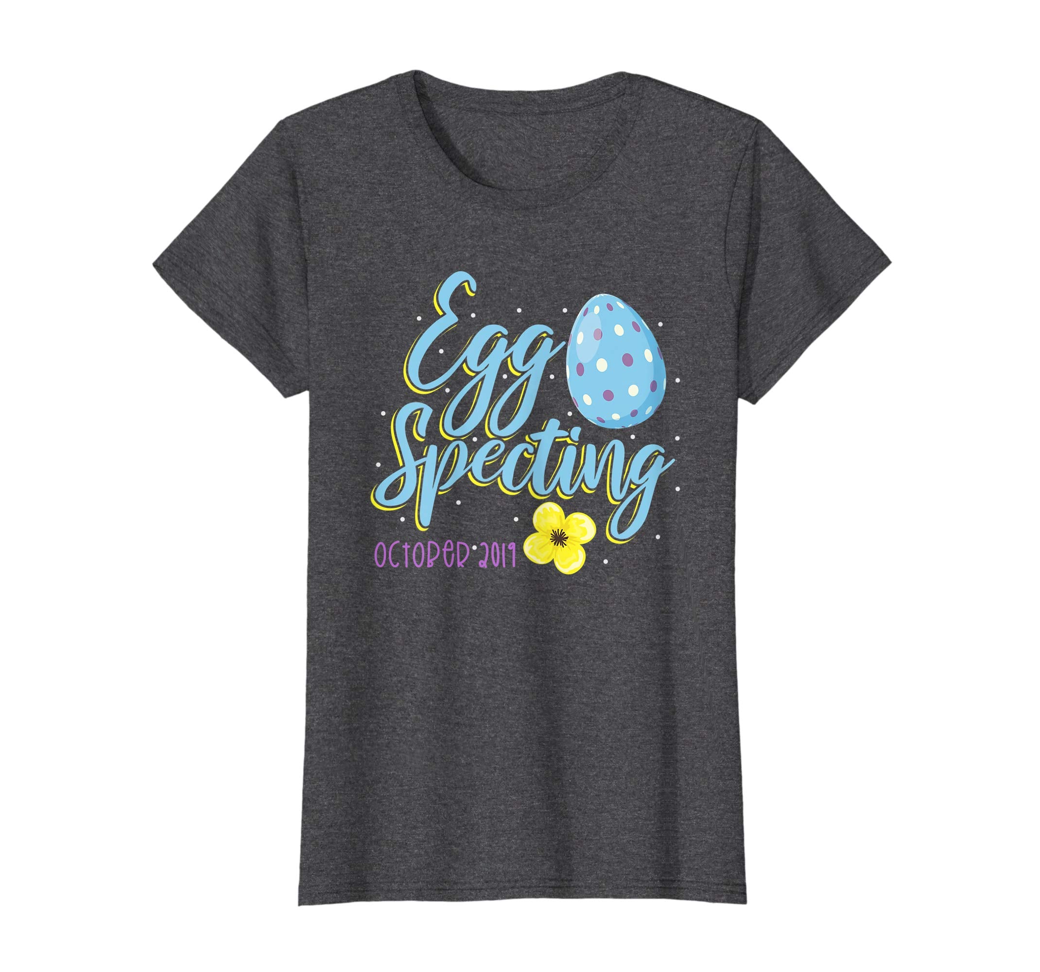Eggspecting a Baby T Shirt Easter Egg October 2019
