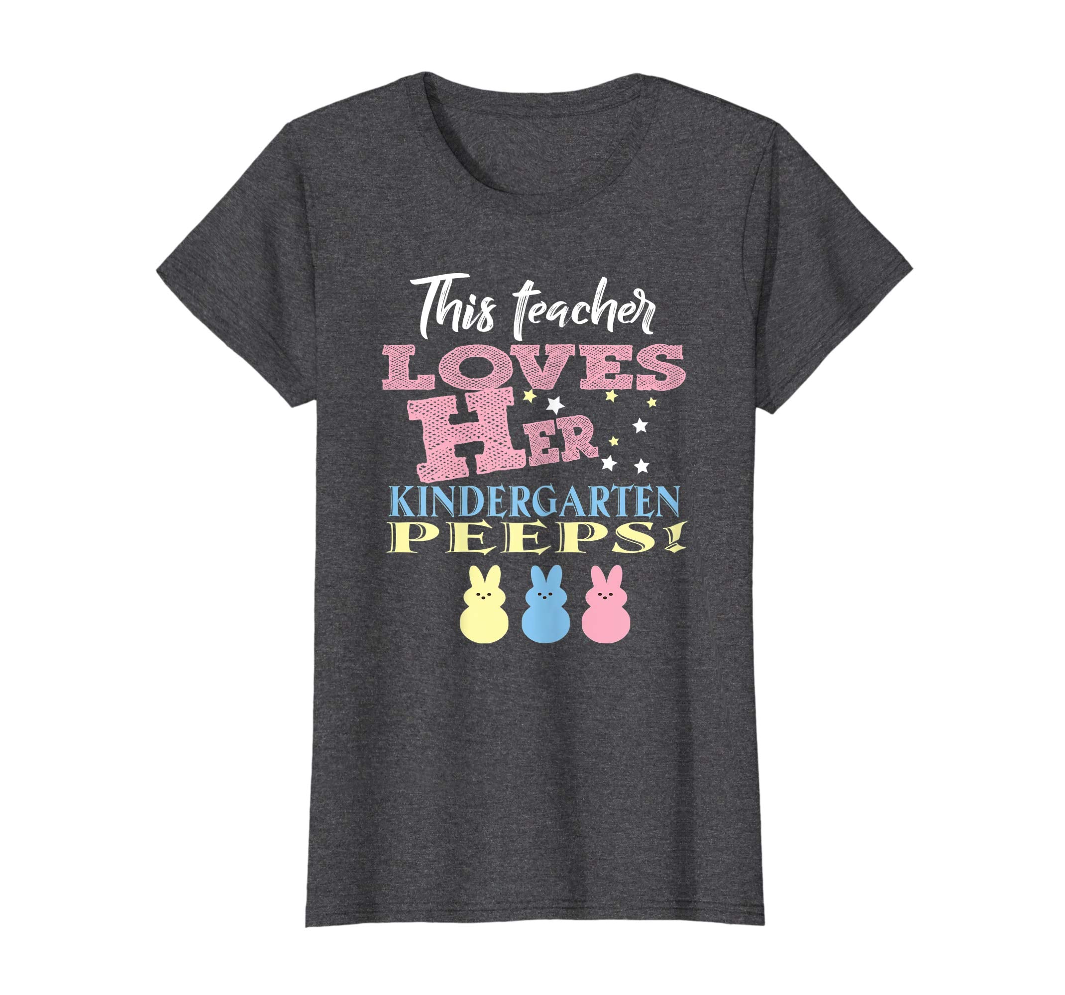 This Teacher Loves Her Kindergarten Students Easter T-Shirt
