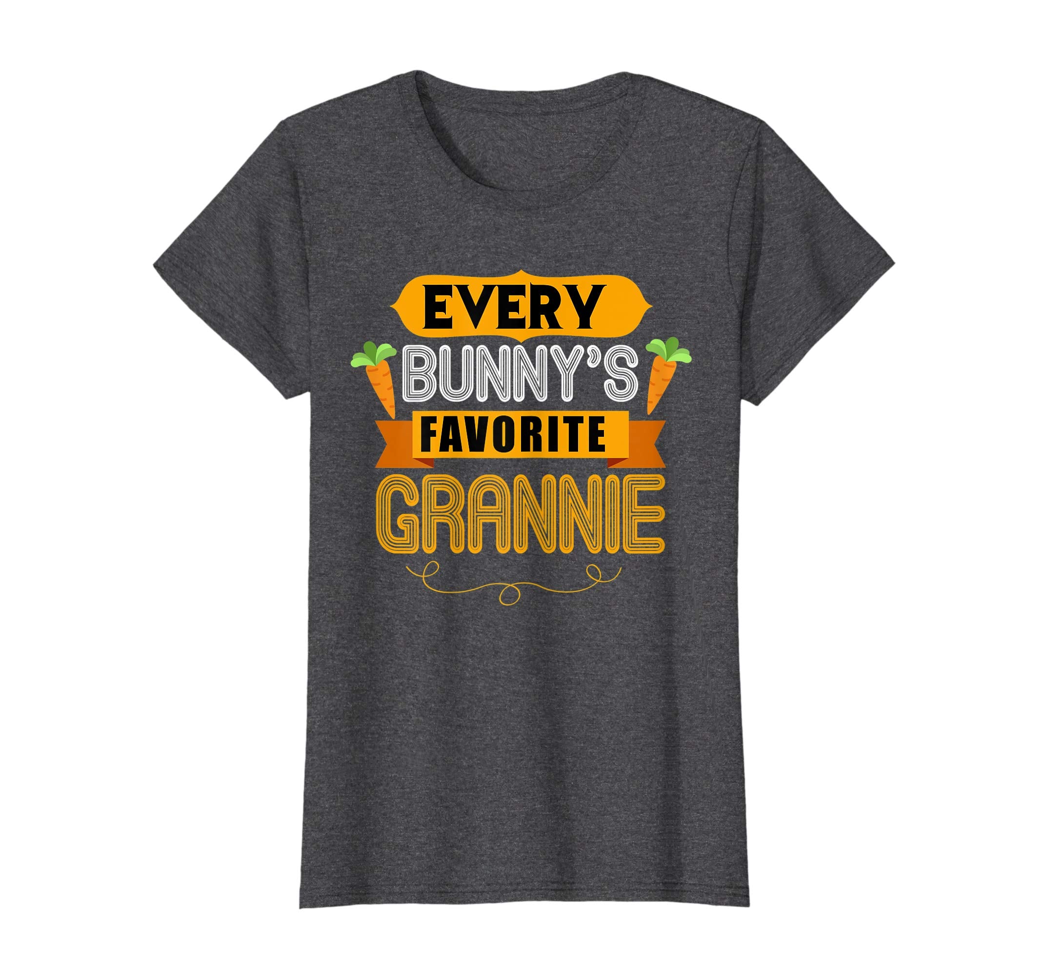 WOMEN'S EVERY BUNNYS FAVORITE GRANNIE SHIRT CUTE EASTER GIFT