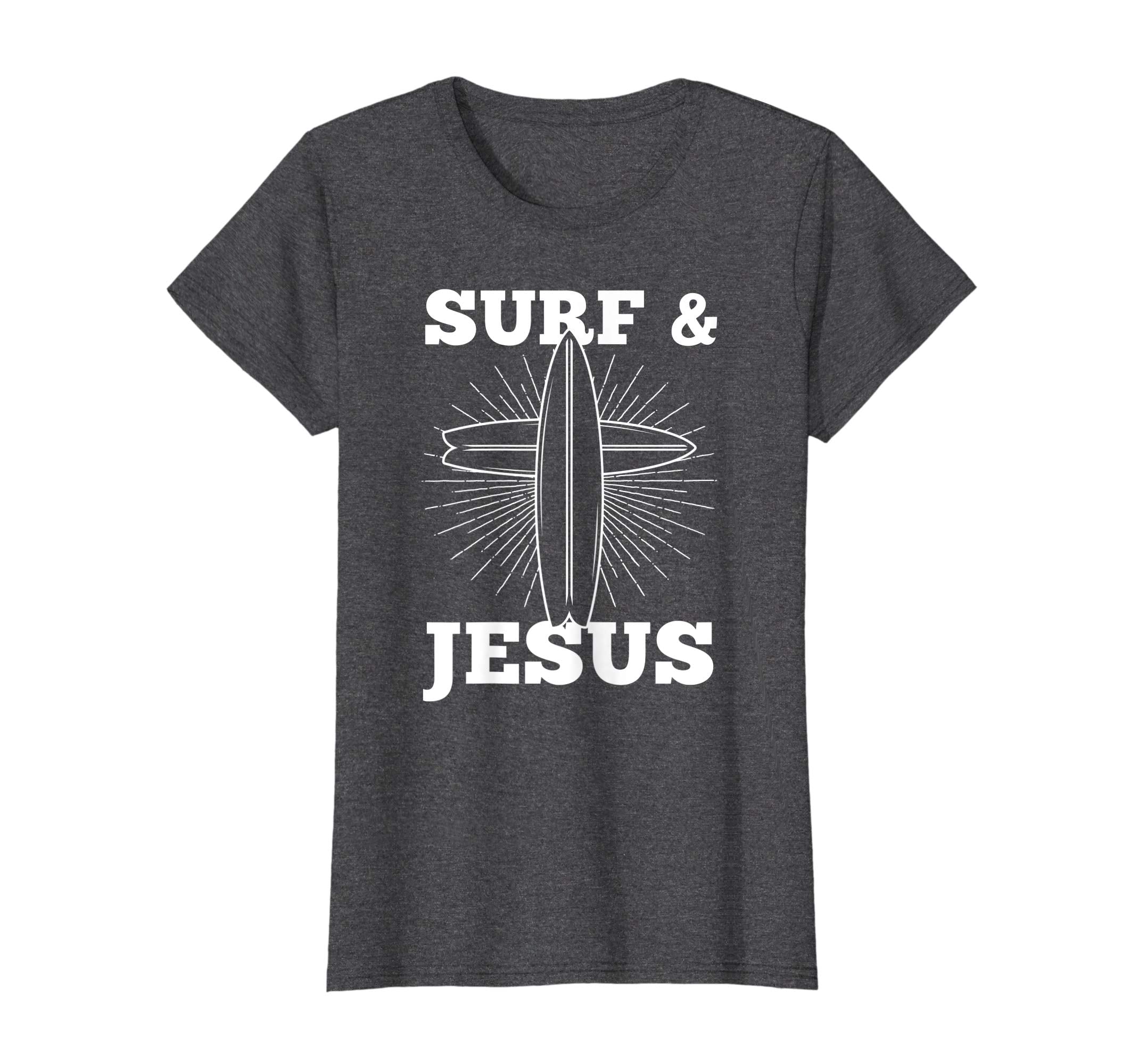Surf And Jesus Christian Easter Bible Verse Gift T-Shirt