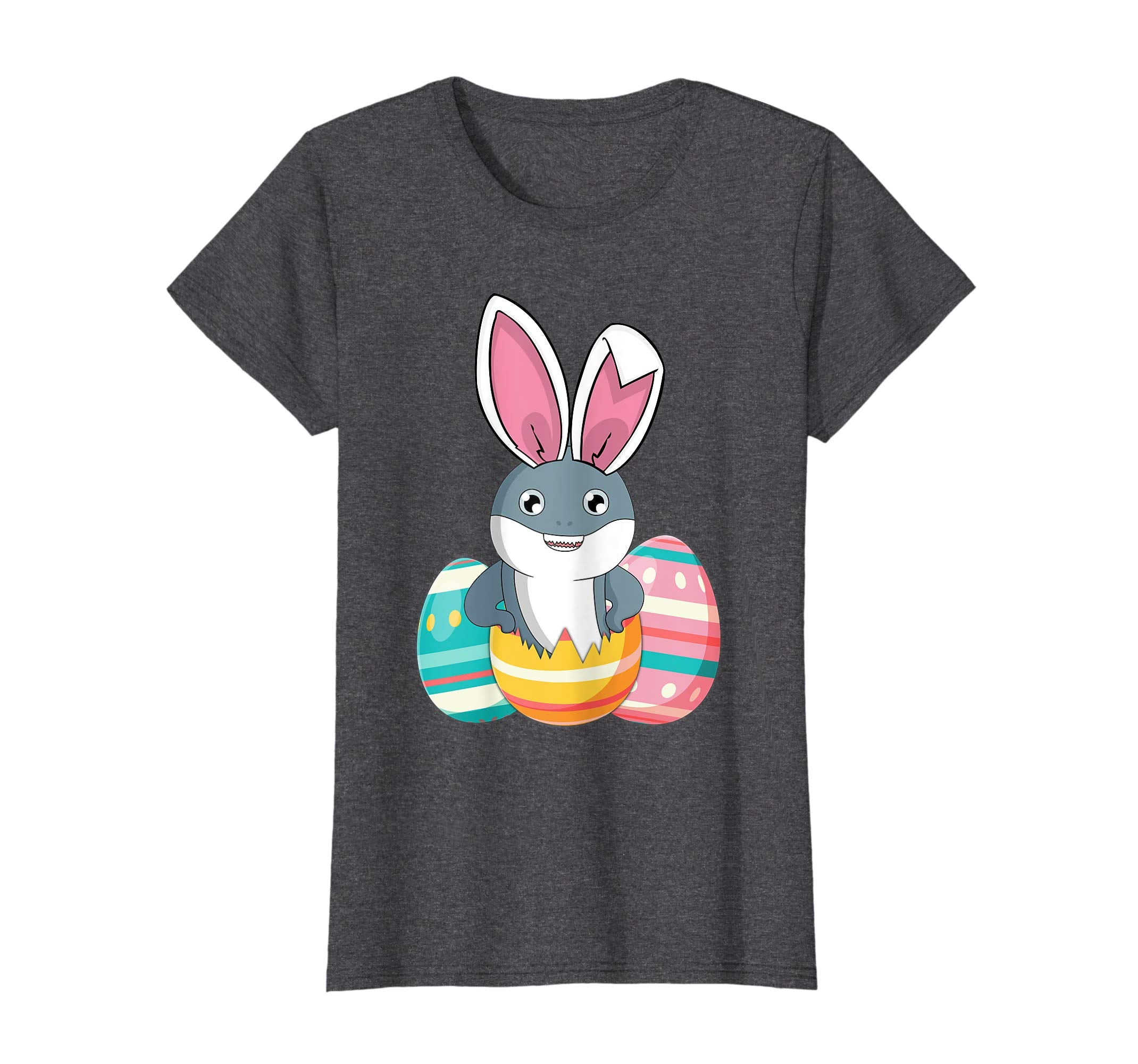 Easter For Kids Boys Girls Shark Easter Eggs T Shirts