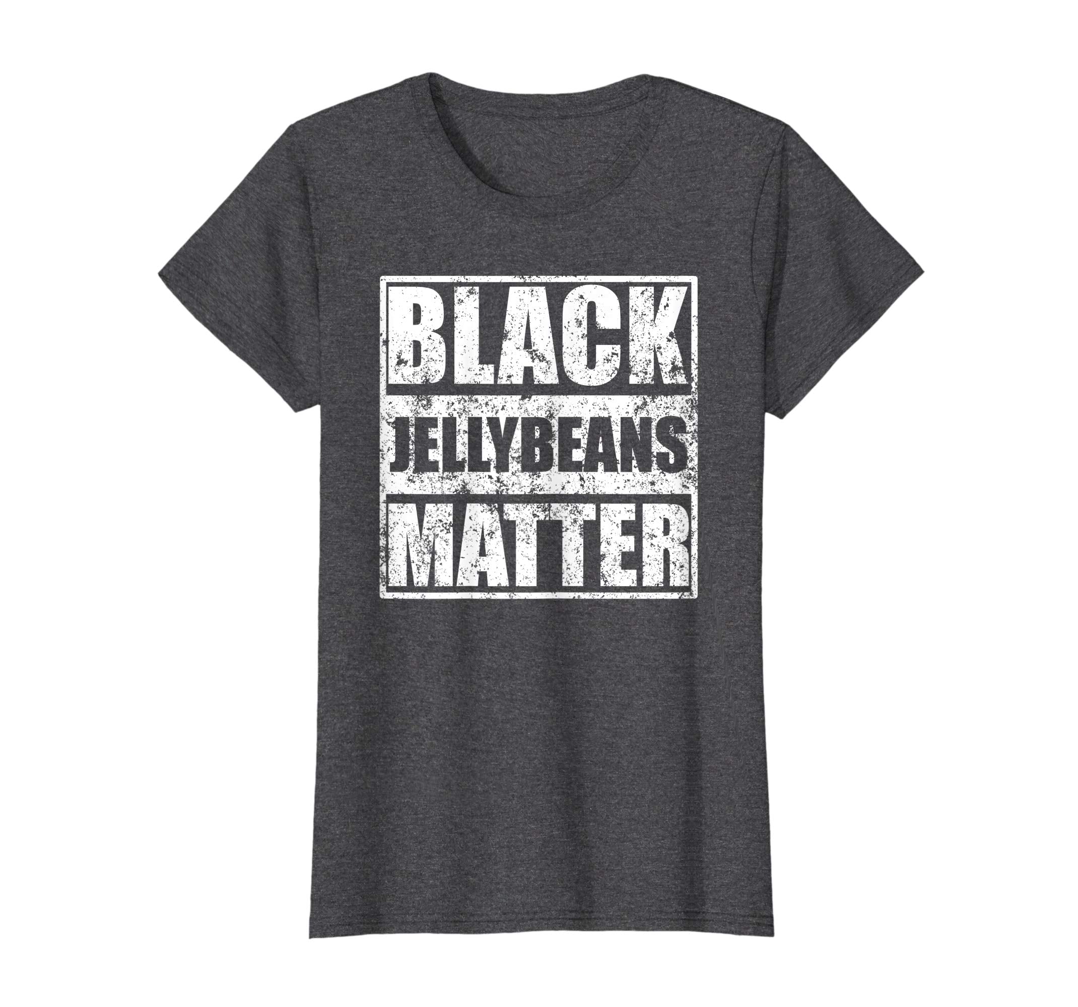 Womens Funny Easter Shirt Cute Gift Mom Black Jelly Beans Matter