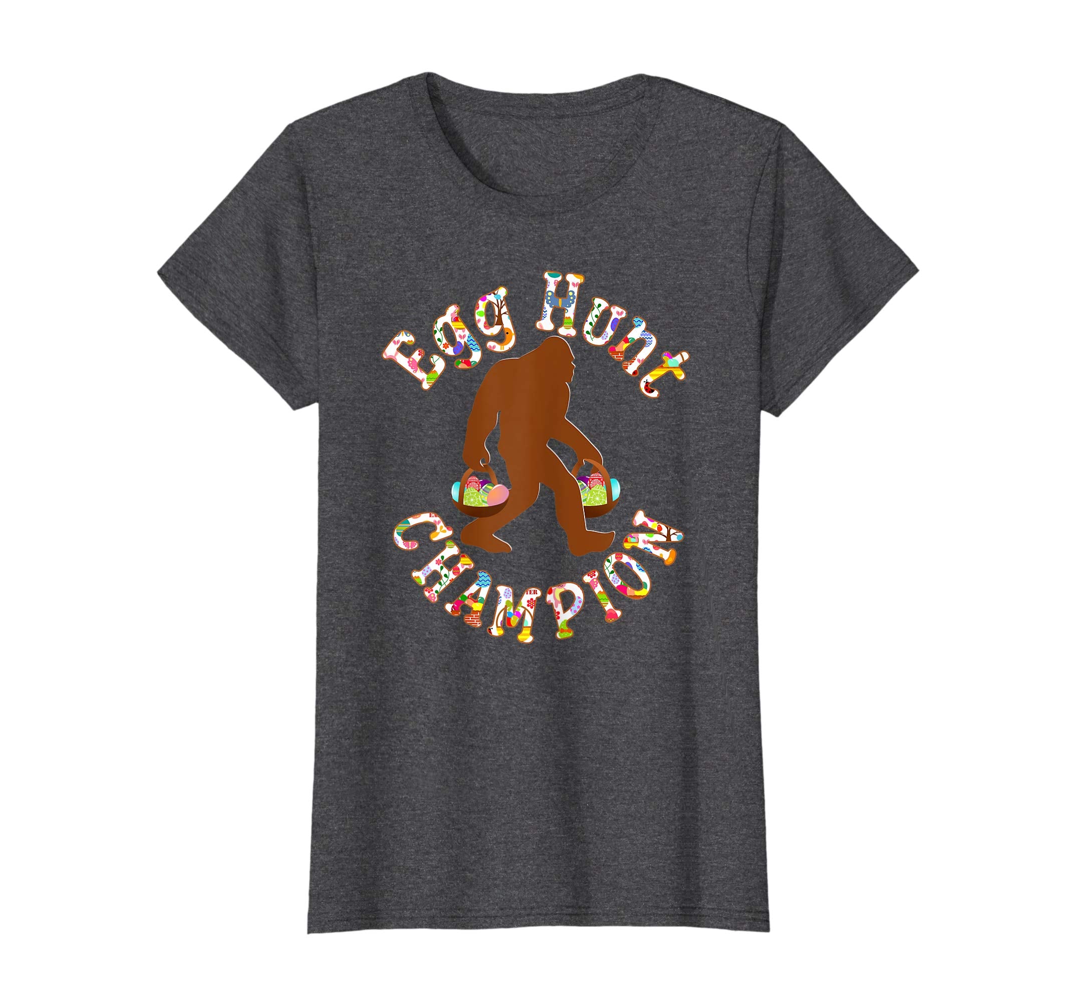Bigfoot Easter Egg Hunt Champion Funny Gift T-Shirt For Men