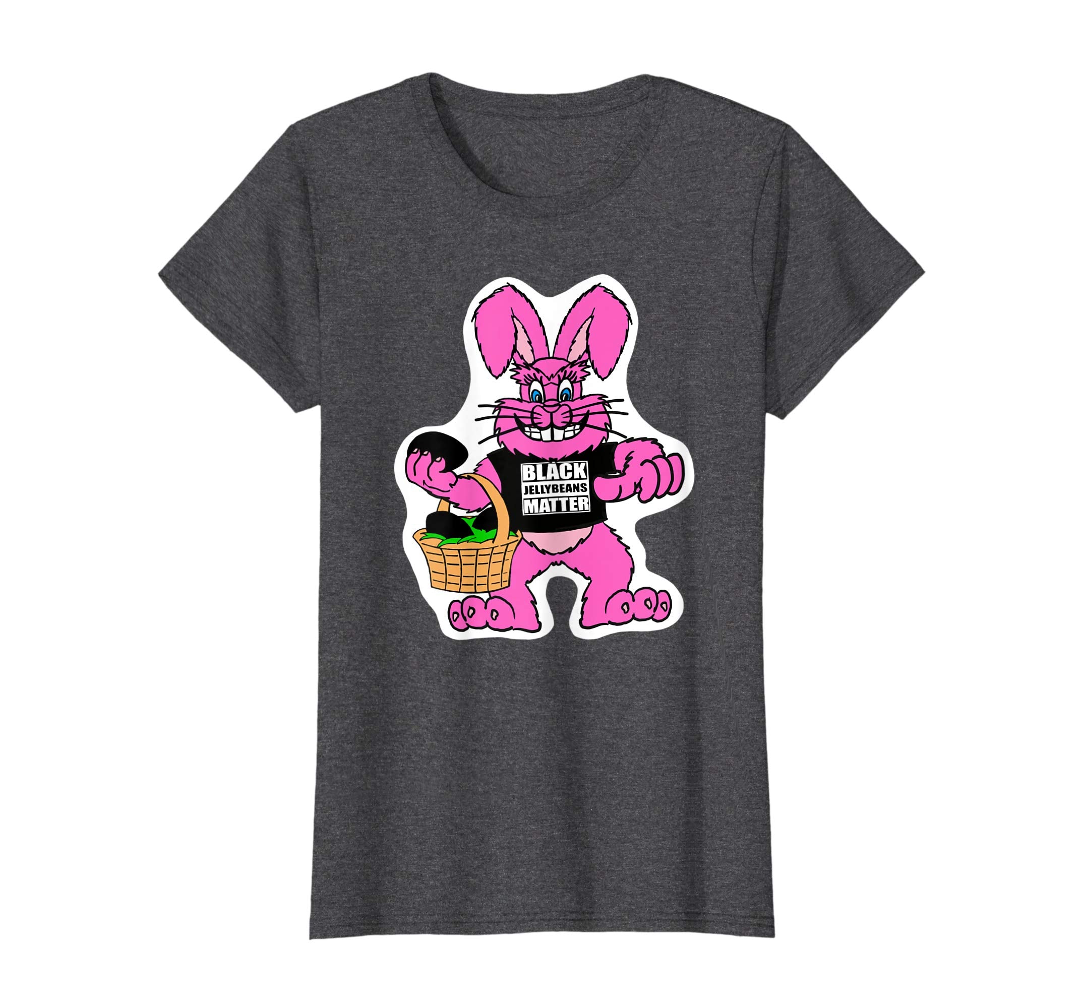 Womens Funny Easter Shirt Black Jelly Beans Matter Cute Gift