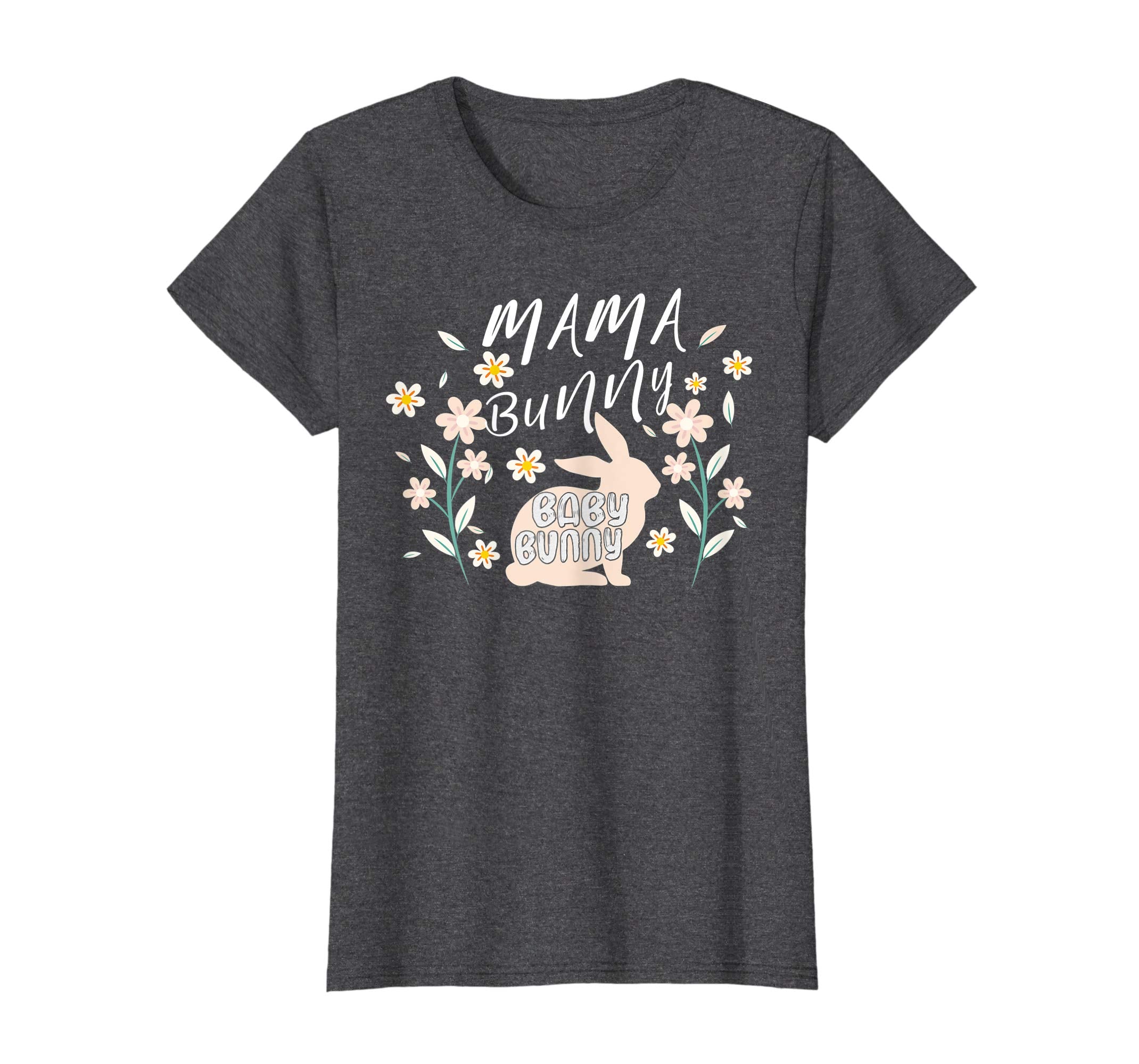 Mama bunny baby bunny Tshirt Rabbit Easter Shirt for kids