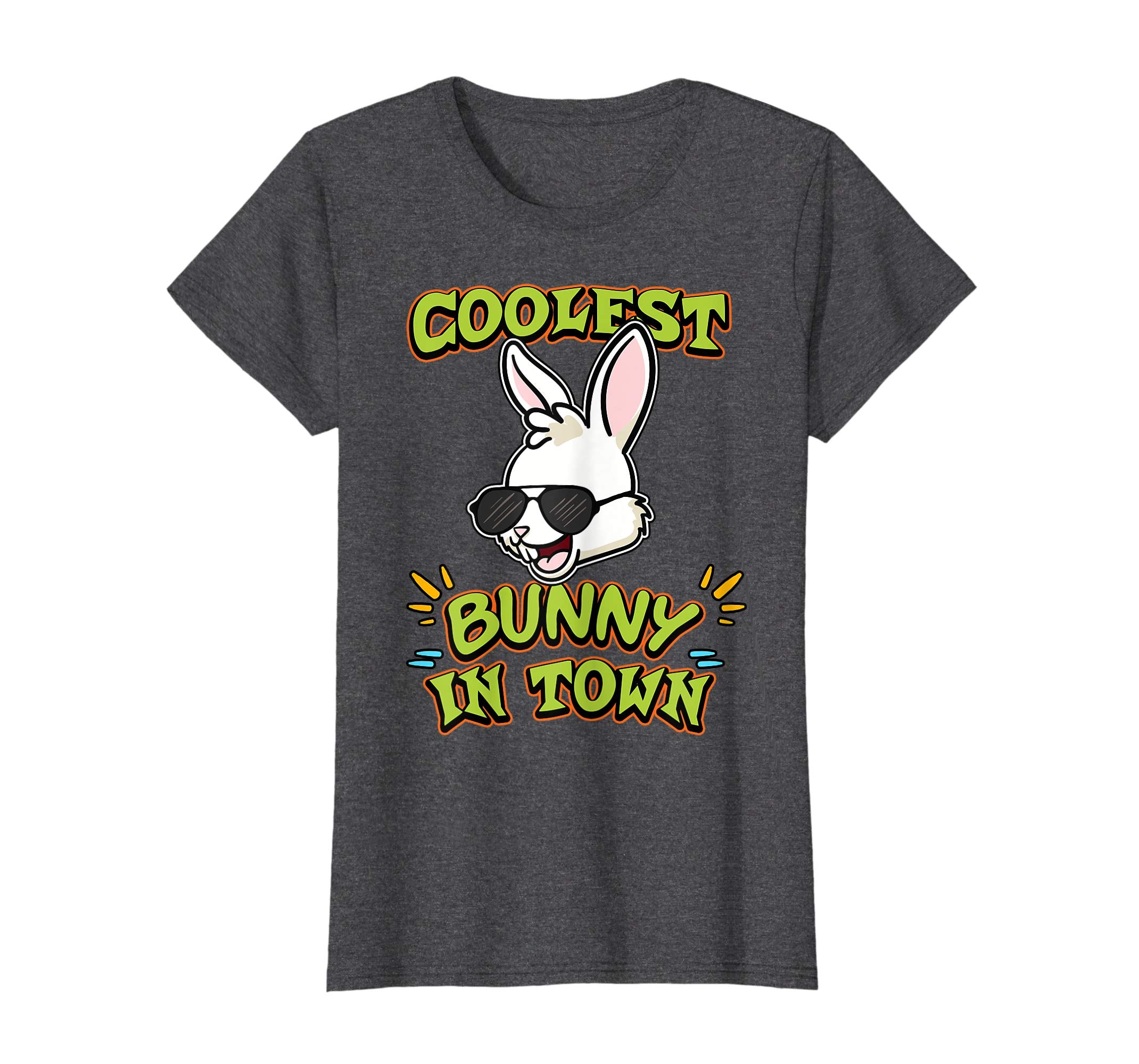 Coolest Bunny in Town Easter Day T Shirt Egg Hunt Gift Idea