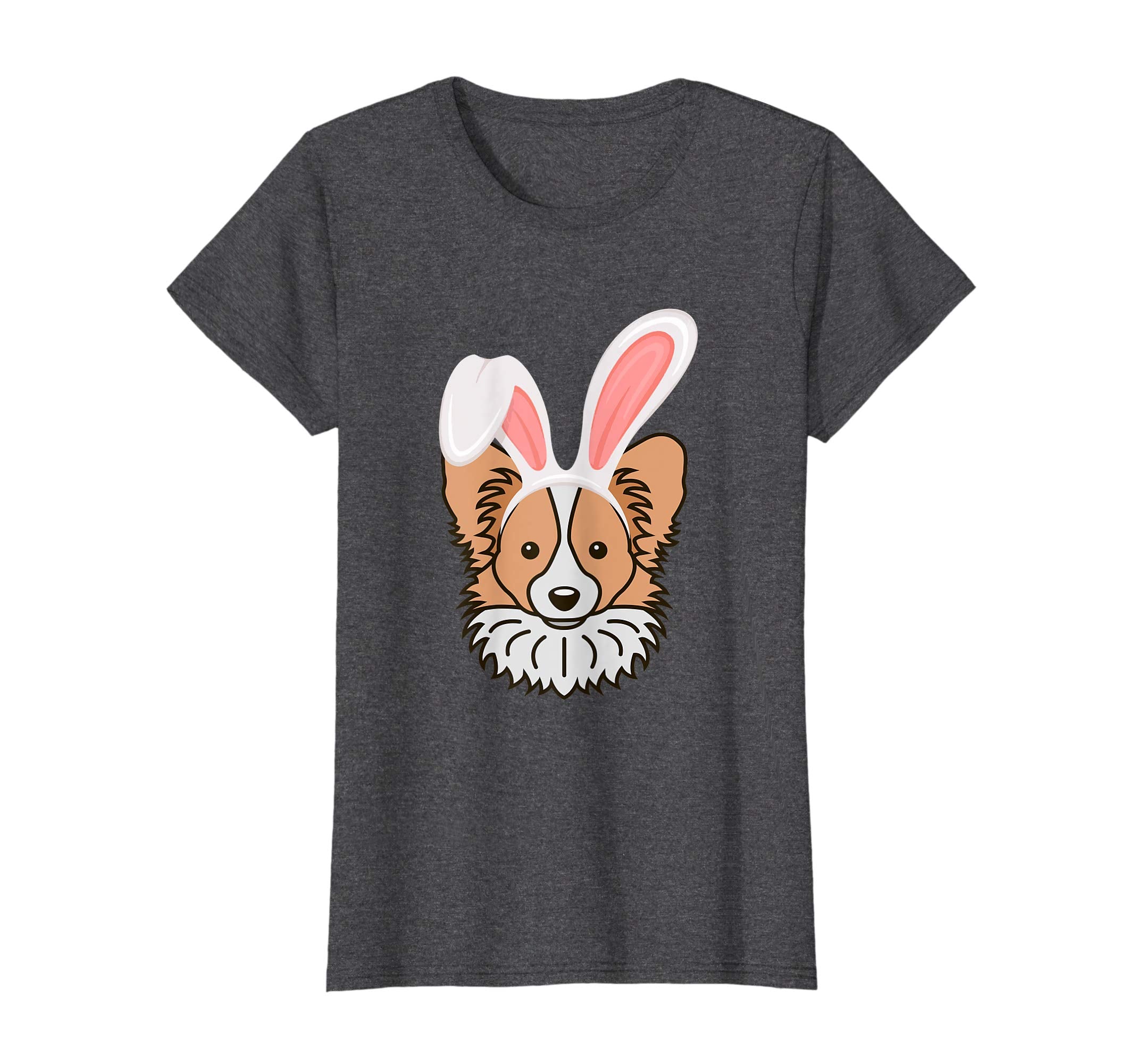 Papillon Dressed As Easter Bunny With Rabbit Ears T-Shirt