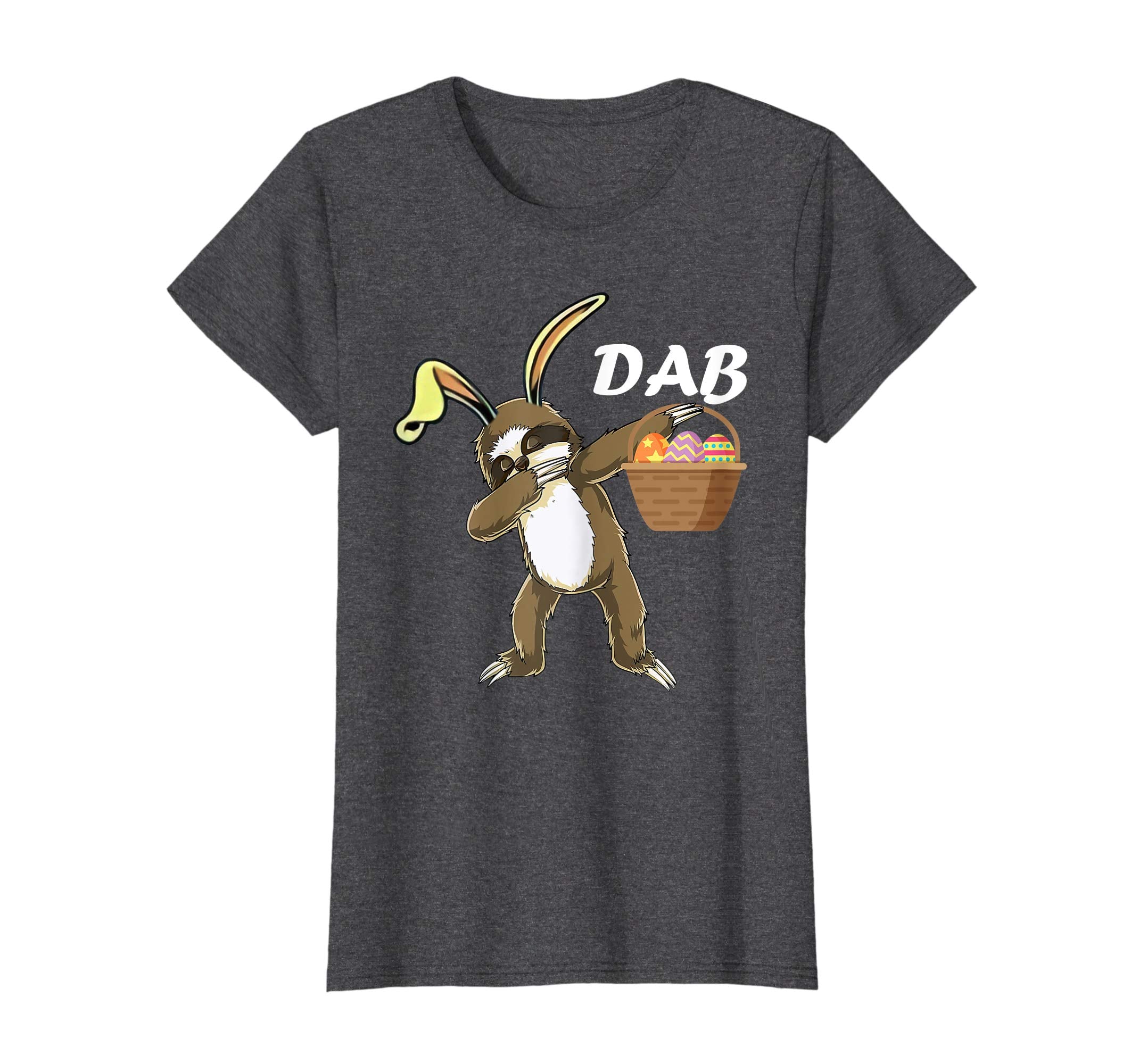 sloth dabbing easter egg shirt