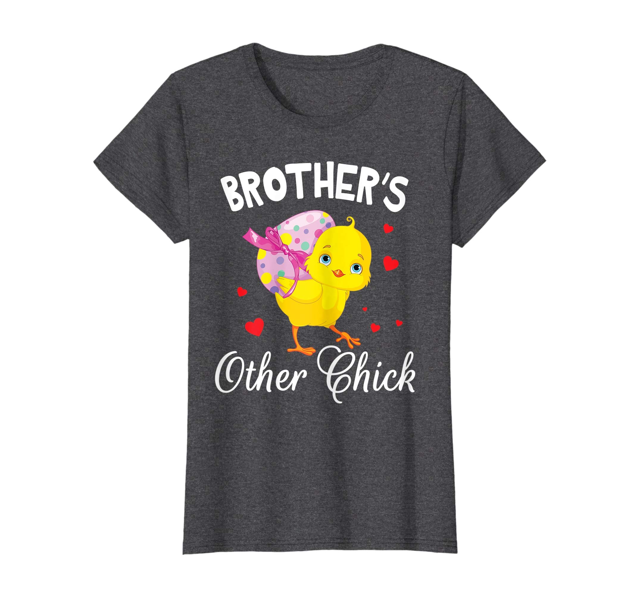 Hearts Chick With Big Easter Egg Shirt Brother's Other Chick