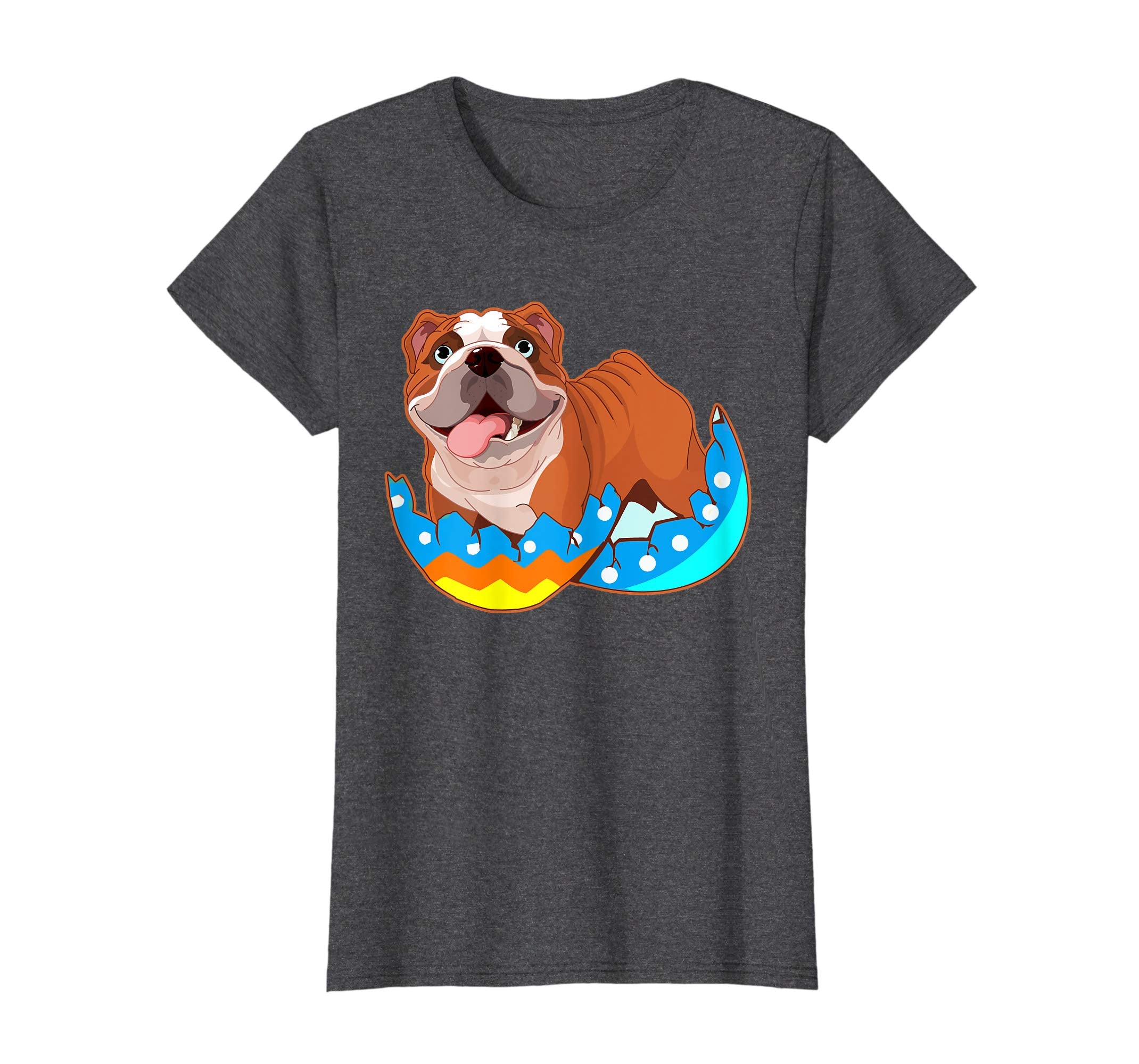 Easter Bulldog Shirt Bulldog and Egg Shirt Gift