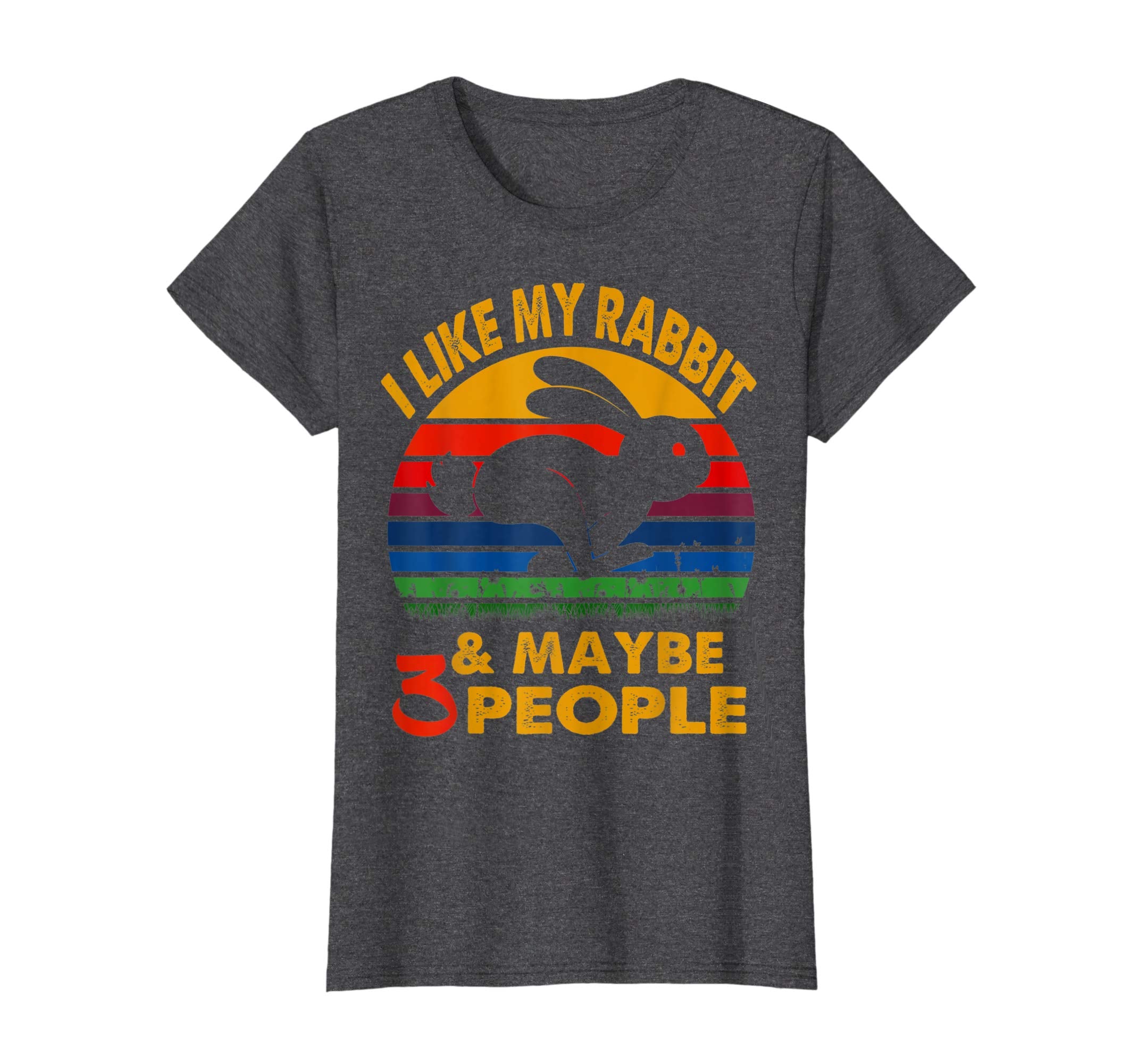I like my rabbit maybe 3 people tshirt for Easters day an