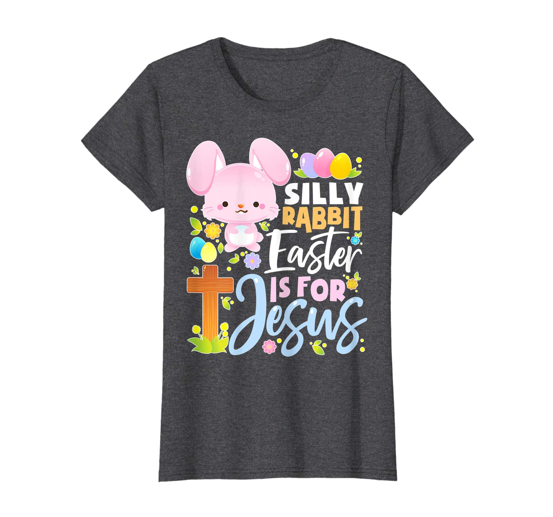 EASTER TShirt - Silly Rabbit Easter Is For Jesus Boys Girls