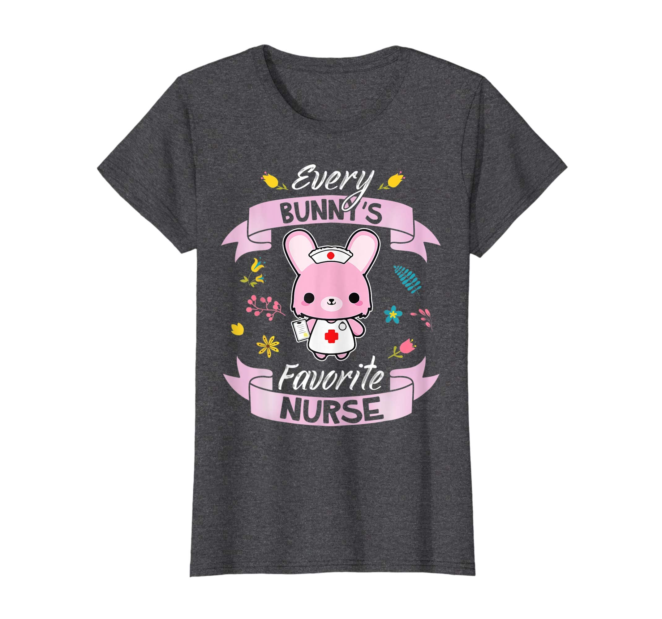 Every Bunnys Favorite Nurse Flower Carrot Easter Day Shirt