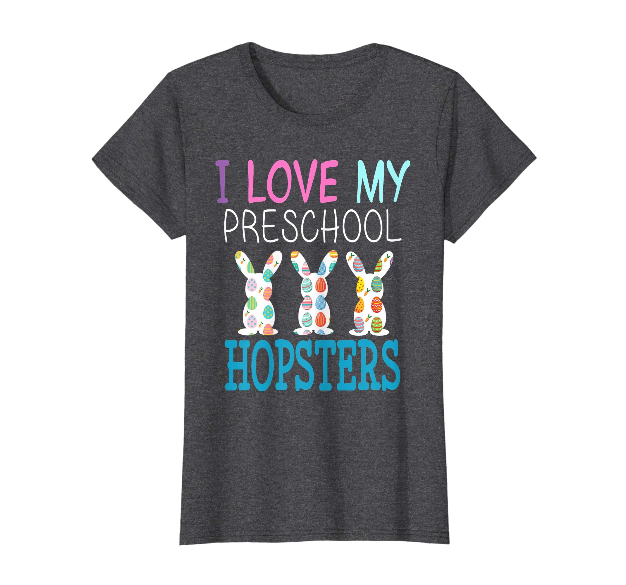 Easter Preschool Teacher Shirt Gift Easter T-Shirt Women