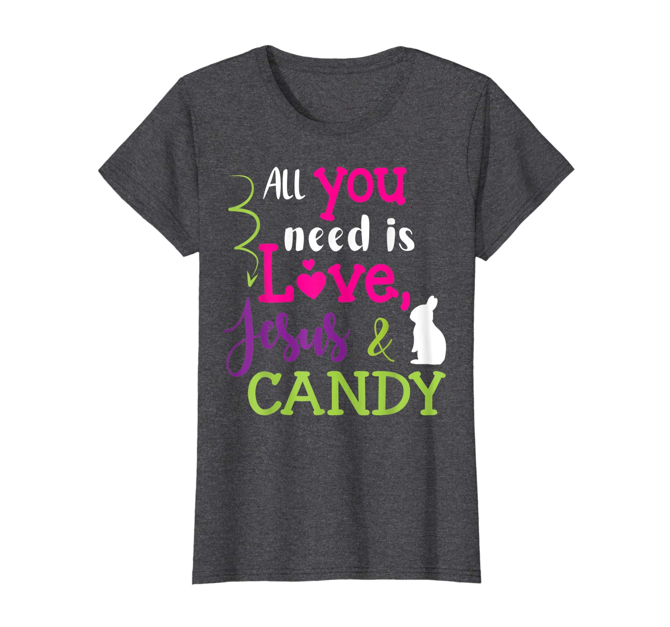 All You Need Is Love Jesus And Candy Bunny Easter Day Shirt
