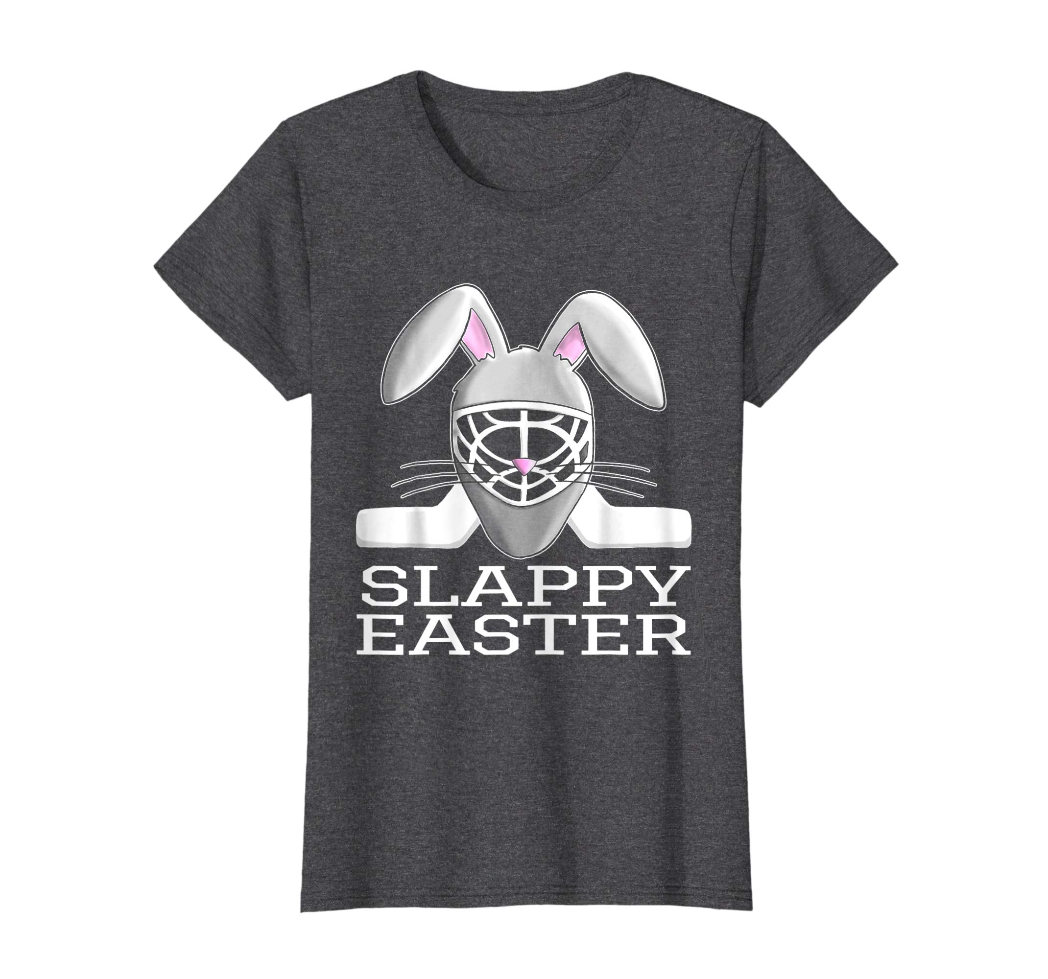 Easter Hockey Gift Bunny Goalie Mask T-Shirt Family Group