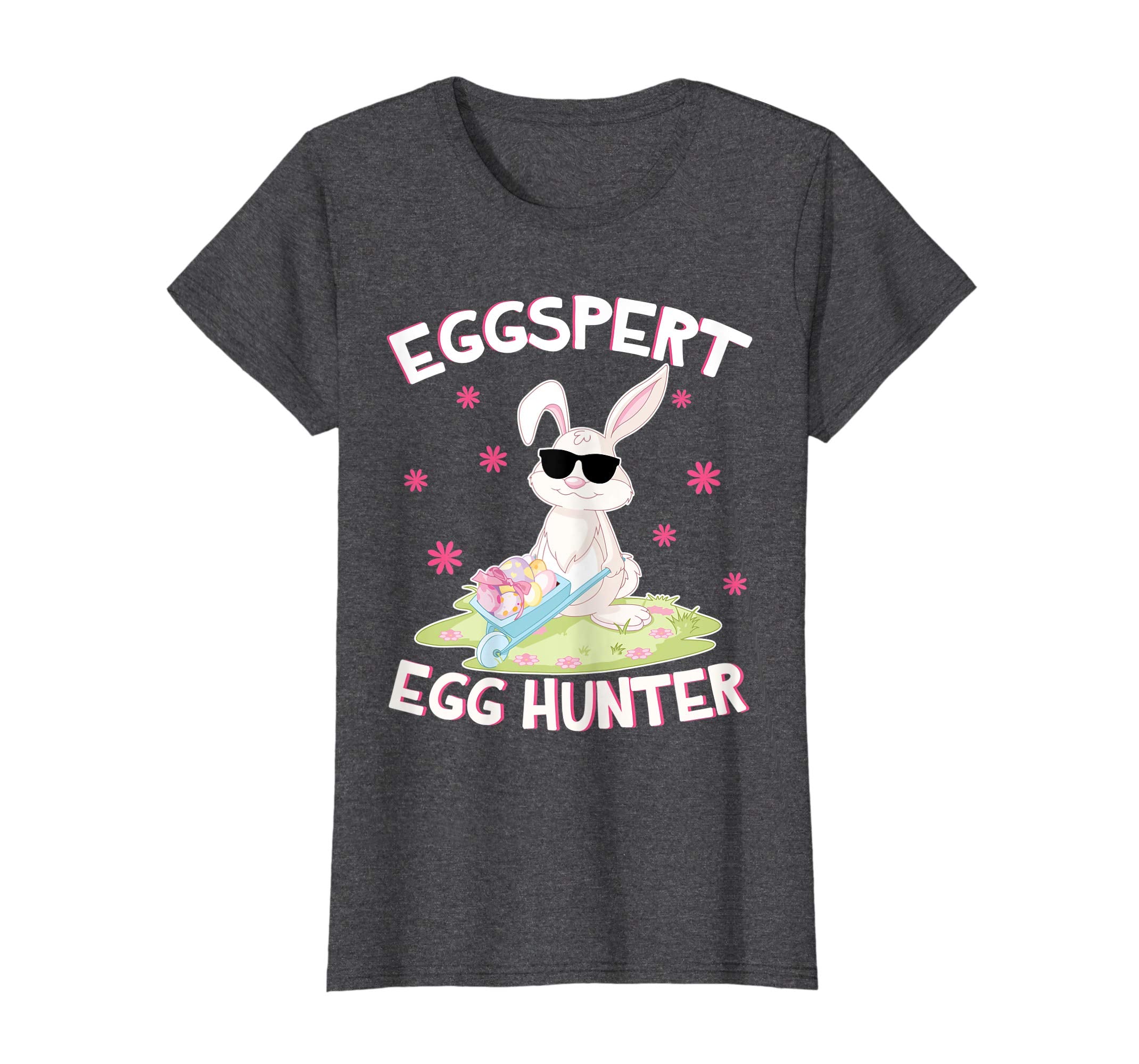 Bunny Rabbit &amp; Easter Eggs Eggspert Egg Hunter Happy Shirt