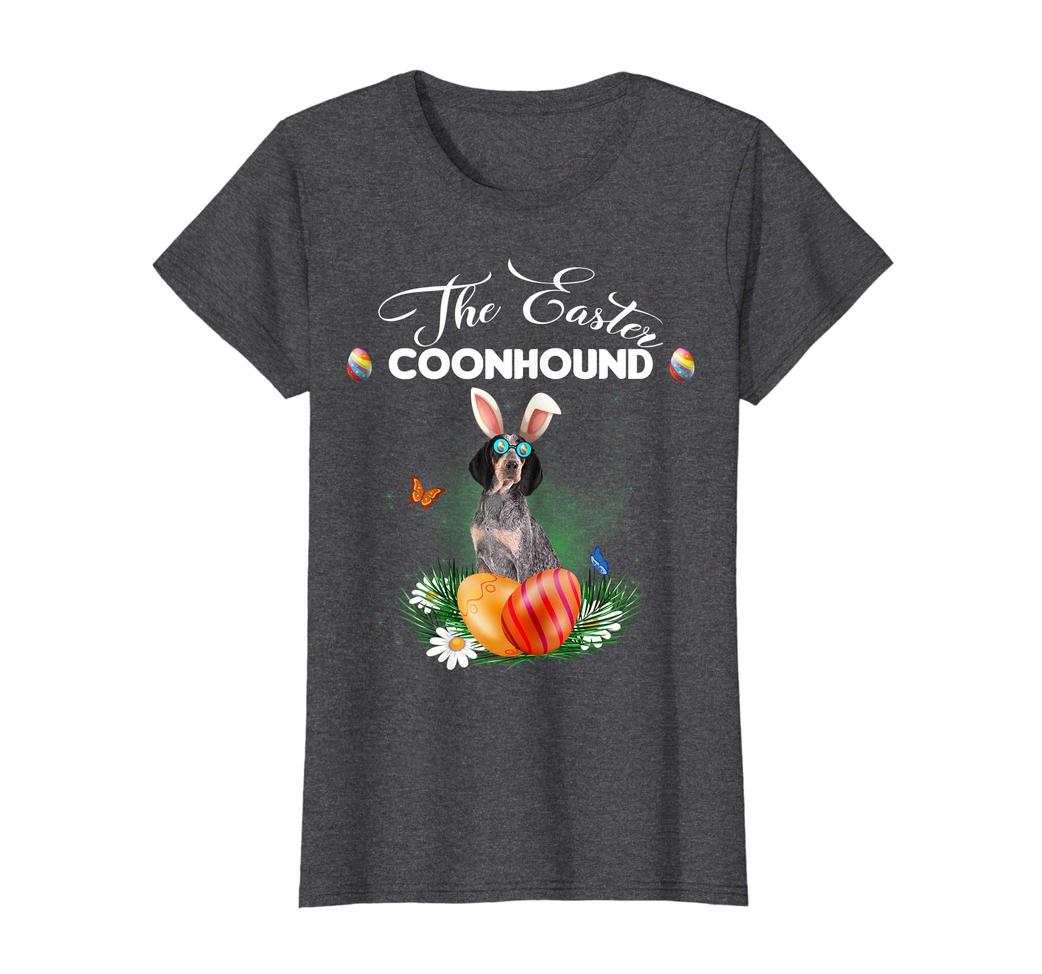 Coonhound Bunny Easter Day Dog Gifts T-Shirt