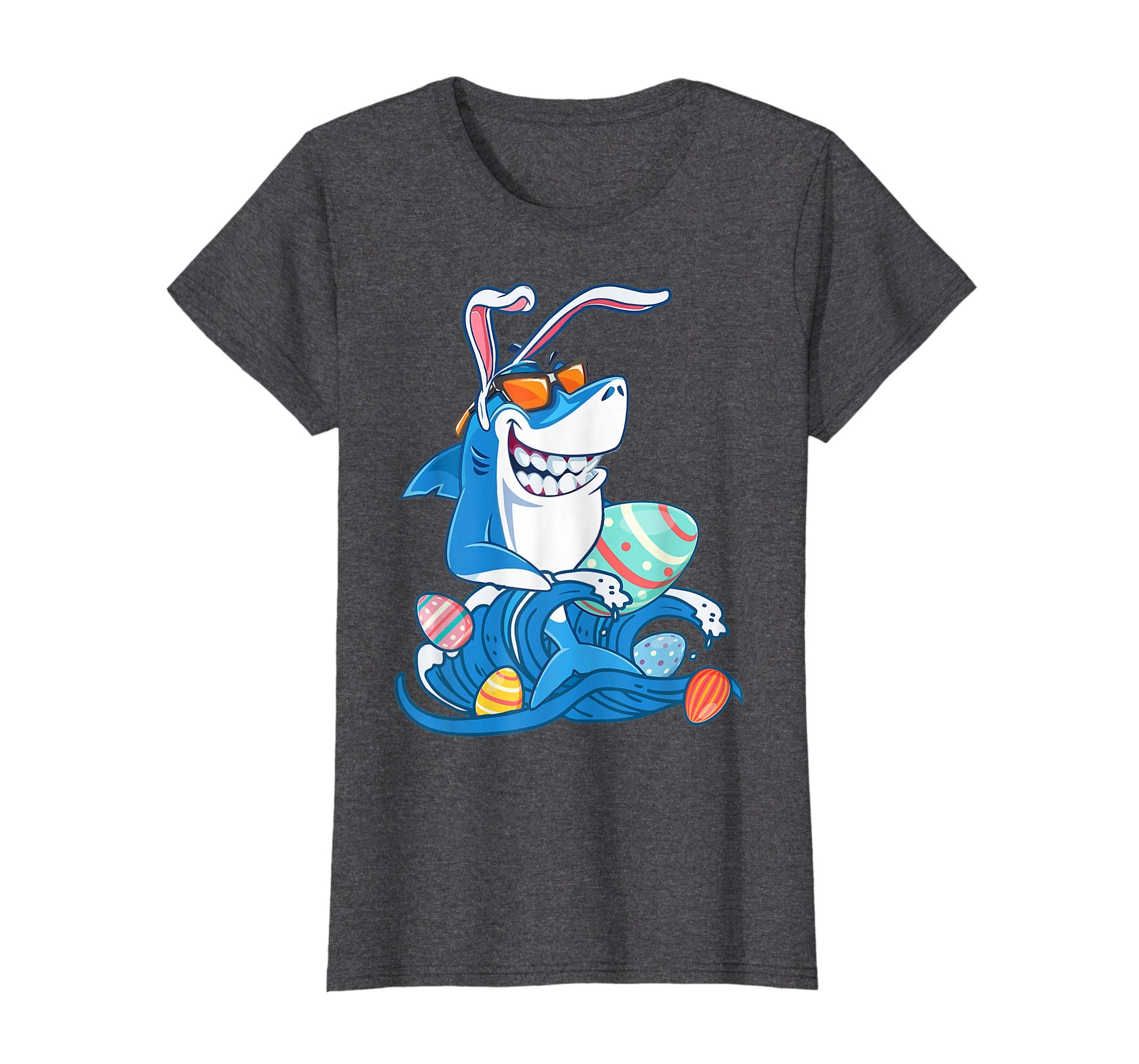 Bunny Shark With Eggs Shirt Gift For Easter Day 2019