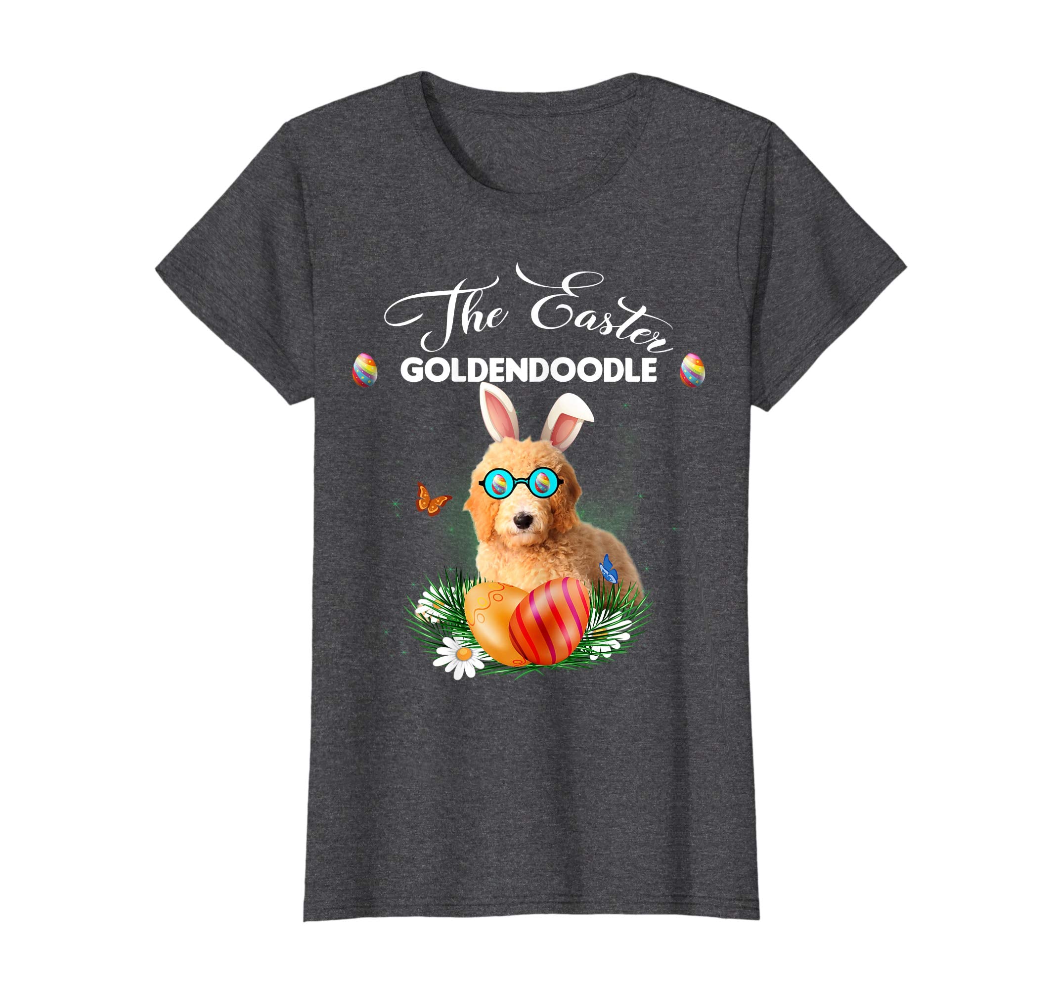 Goldendoodle Bunny Easter Day Dog Gifts T-Shirt