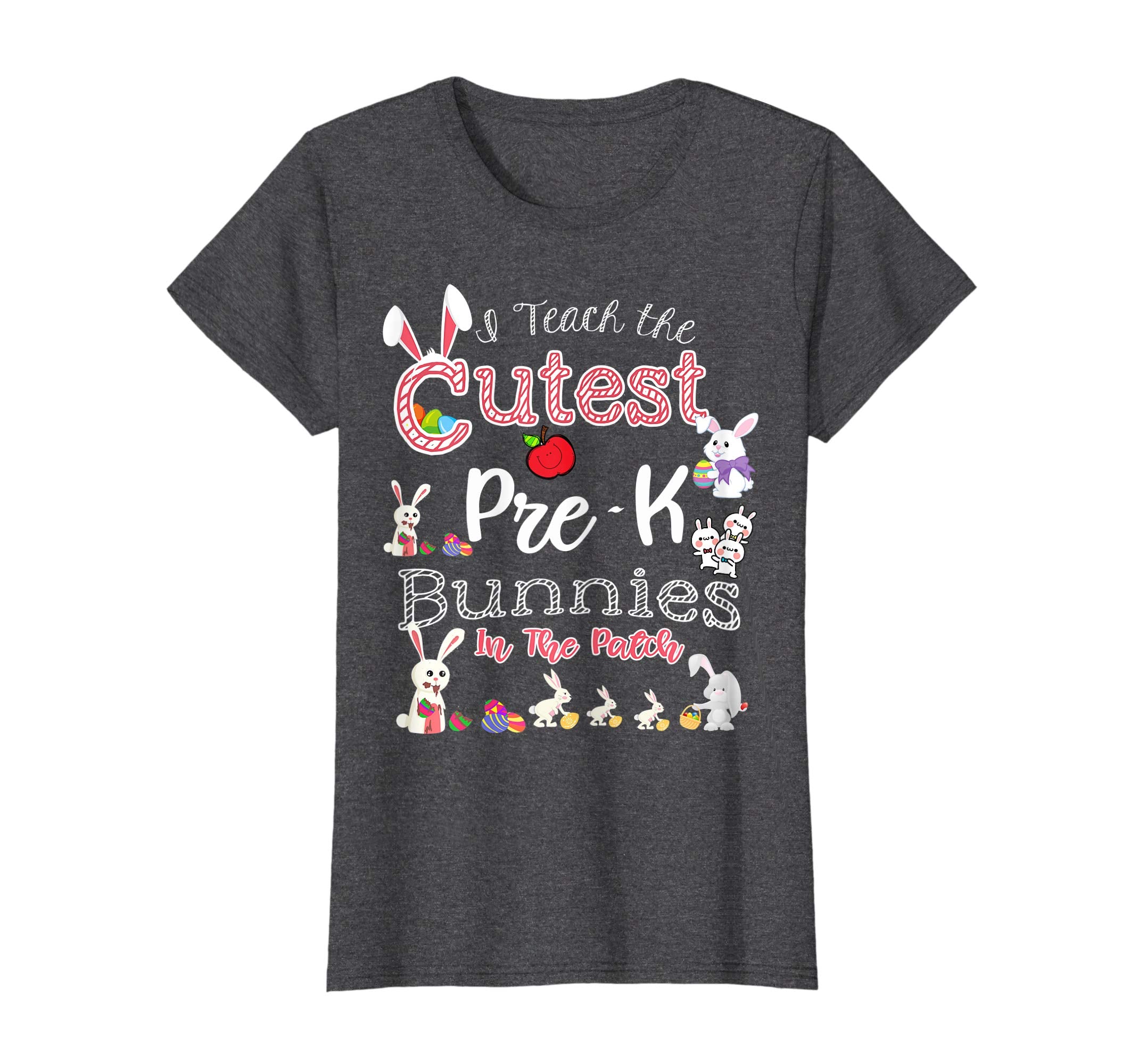 Cute Easter Pre-K Teacher T Shirt - Cutest Bunnies