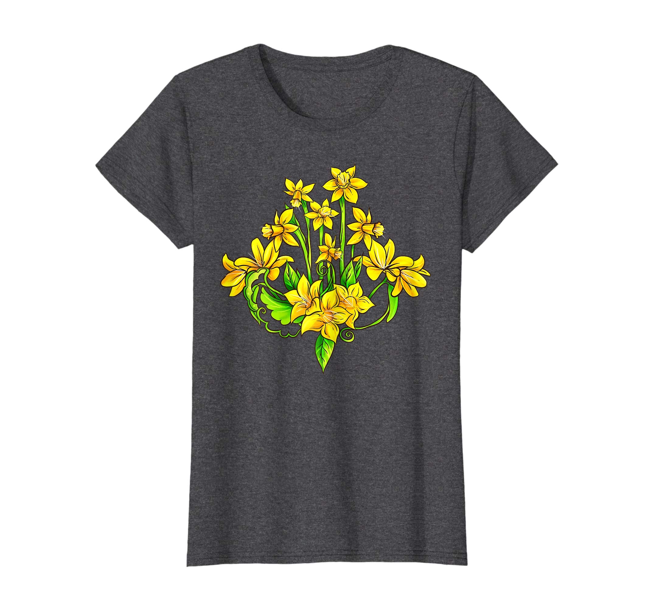 Daffodils Narcissus Flower Floral Spring Easter T-Shirt.