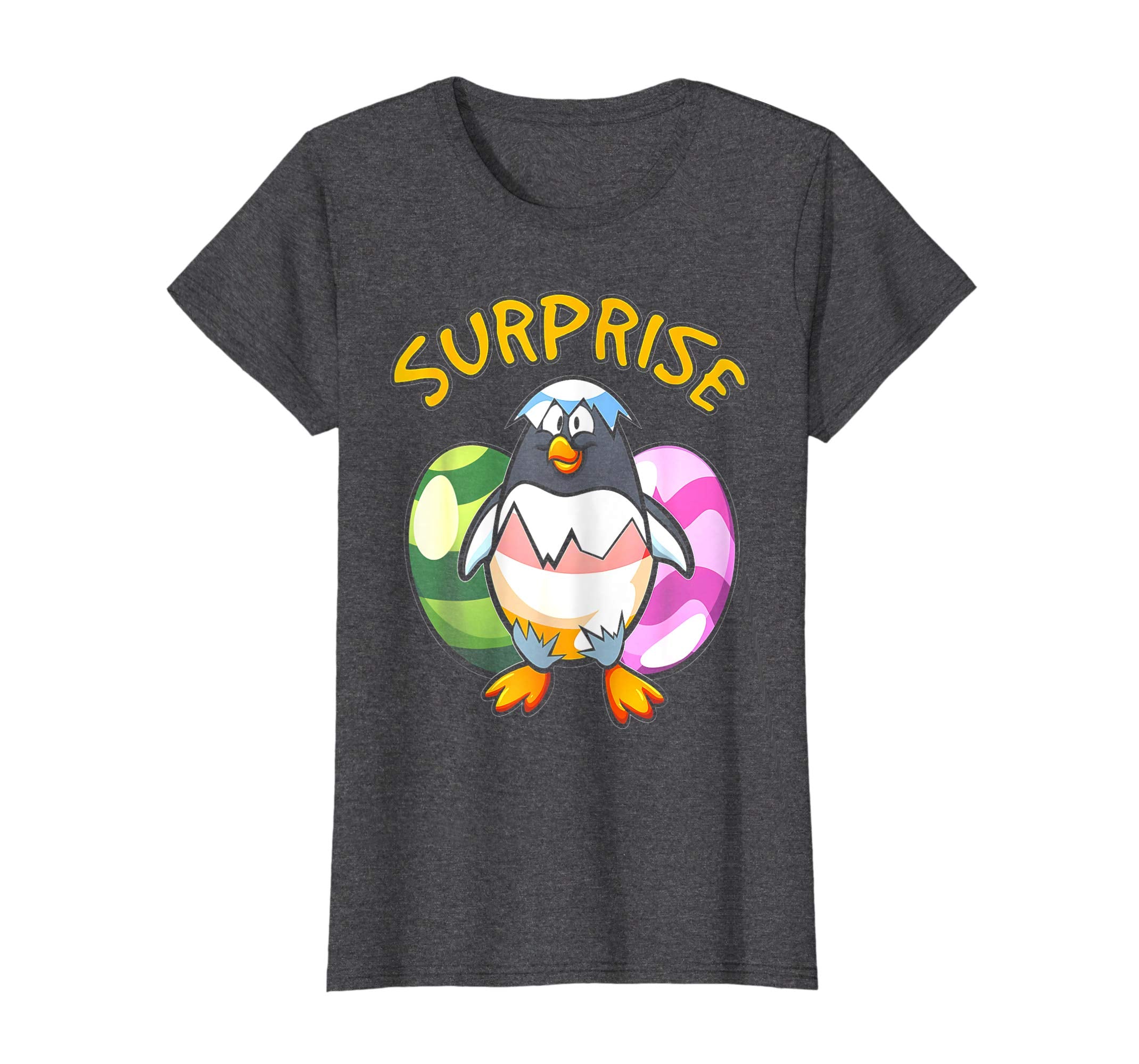 Easter Shirts For Kids Boys Girls Penguin Shirt Easter Eggs