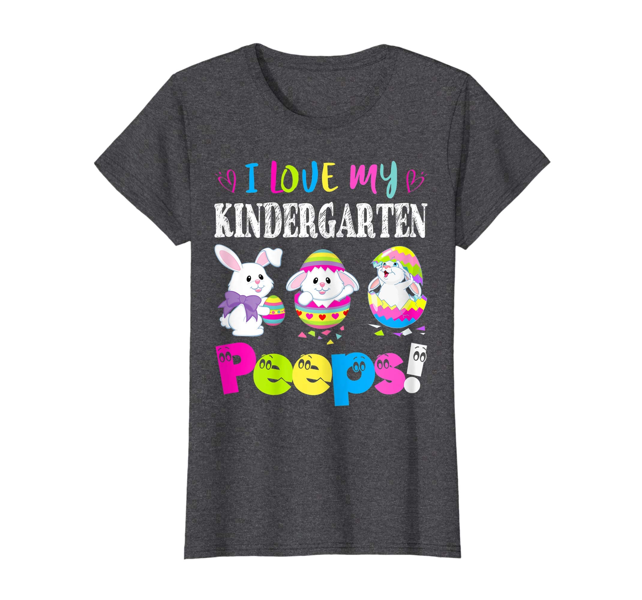 I Love My Kindergarten Peeps Easter Bunny Gift T-Shirt