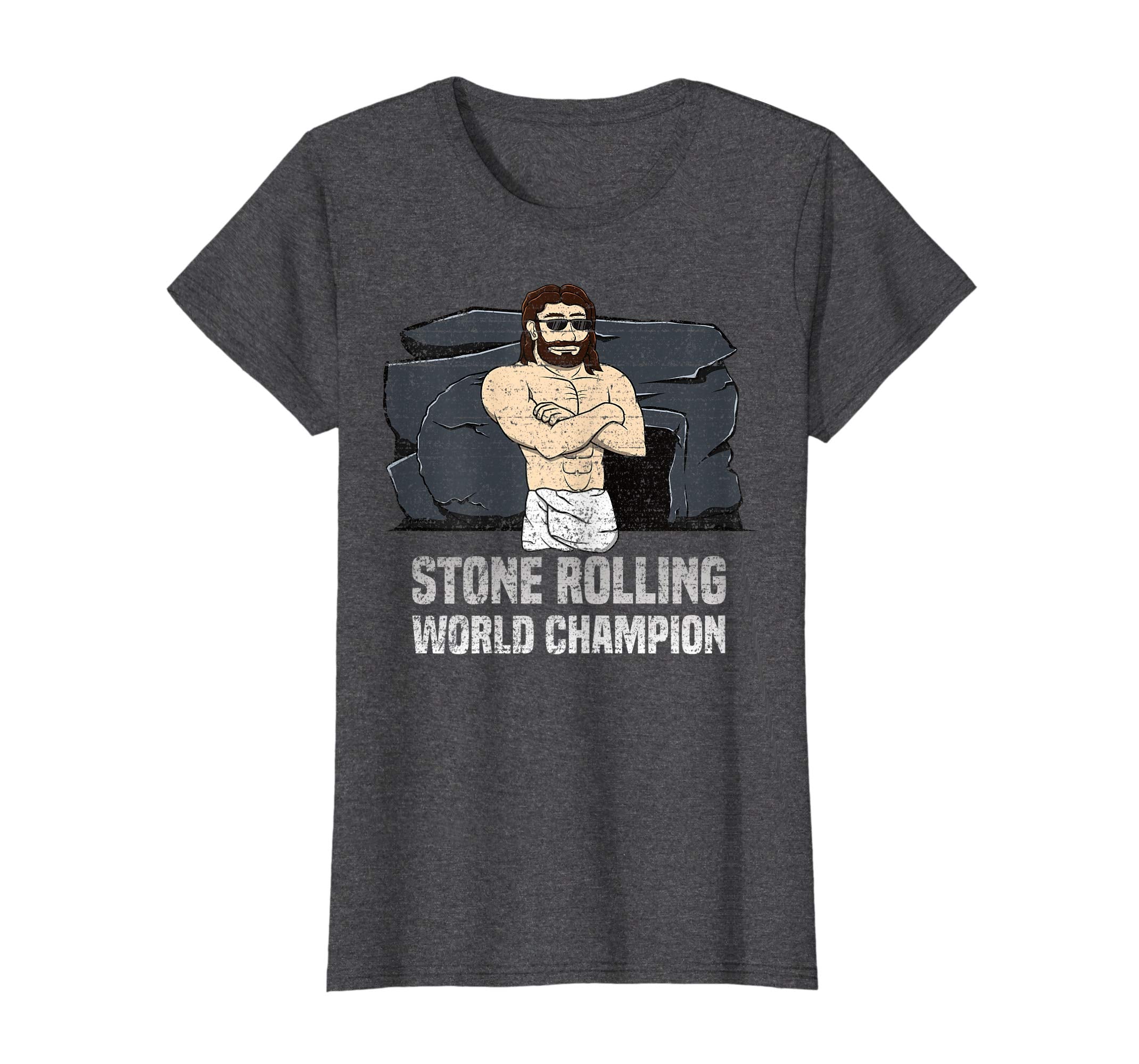 Easter Jesus T Shirt Resurrection Stone Rolling Let's Roll