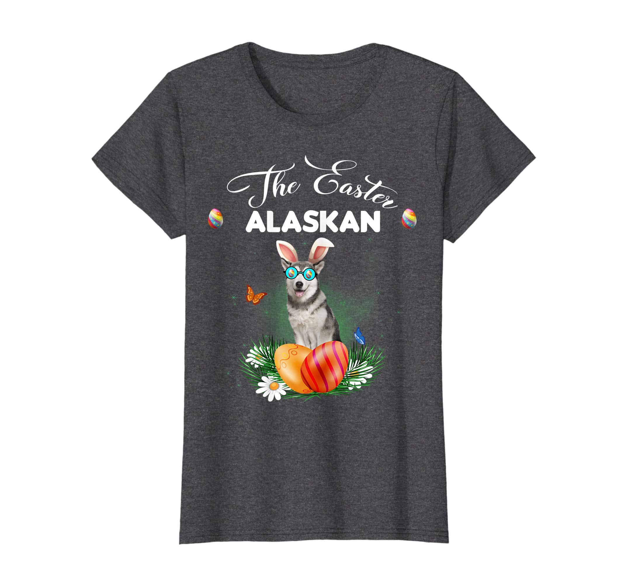 Alaskan Bunny Easter Day Dog Gifts T-Shirt