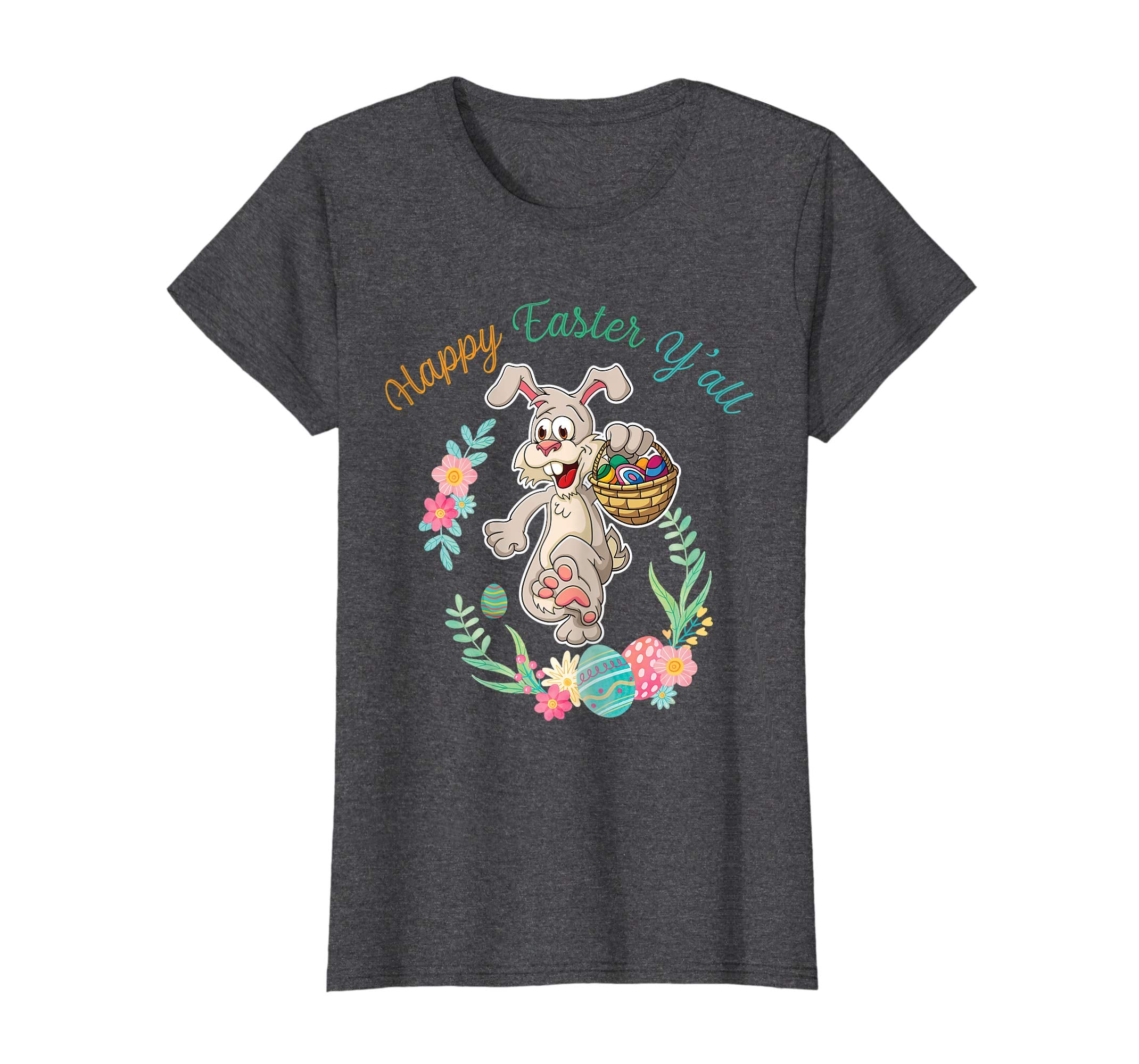 Womens Happy Easter Yall T Shirt for Mom Son