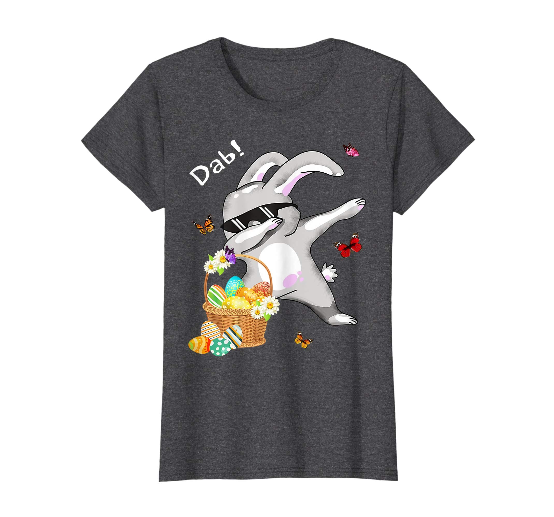 Easter Shirt For Kids Boys Girls Dabbing Easter Bunny Gift
