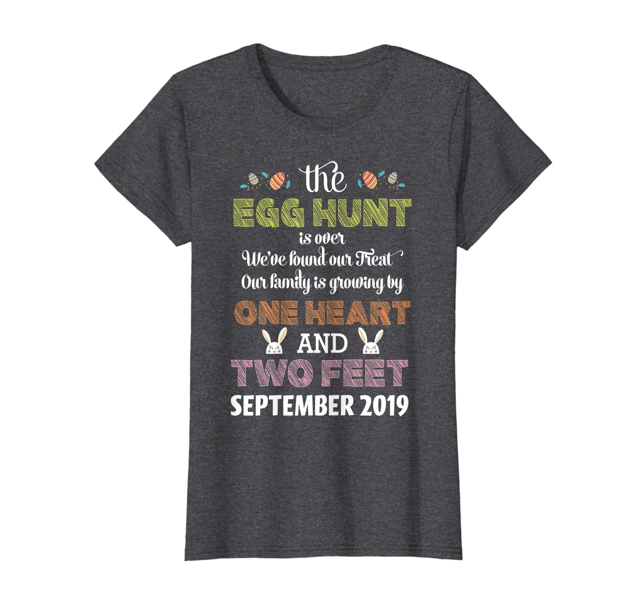Pregnancy Announcement Due In September 2019 Easter Tshirt