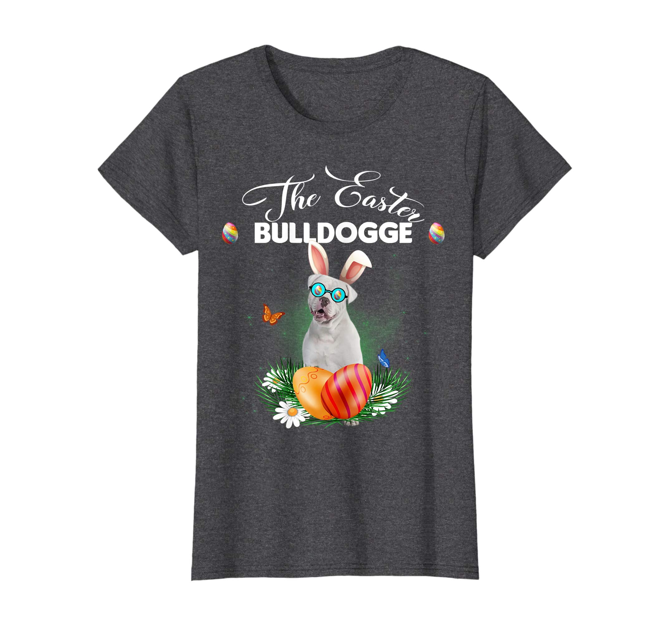 Bulldogge Bunny Easter Day Dog Gifts T-Shirt