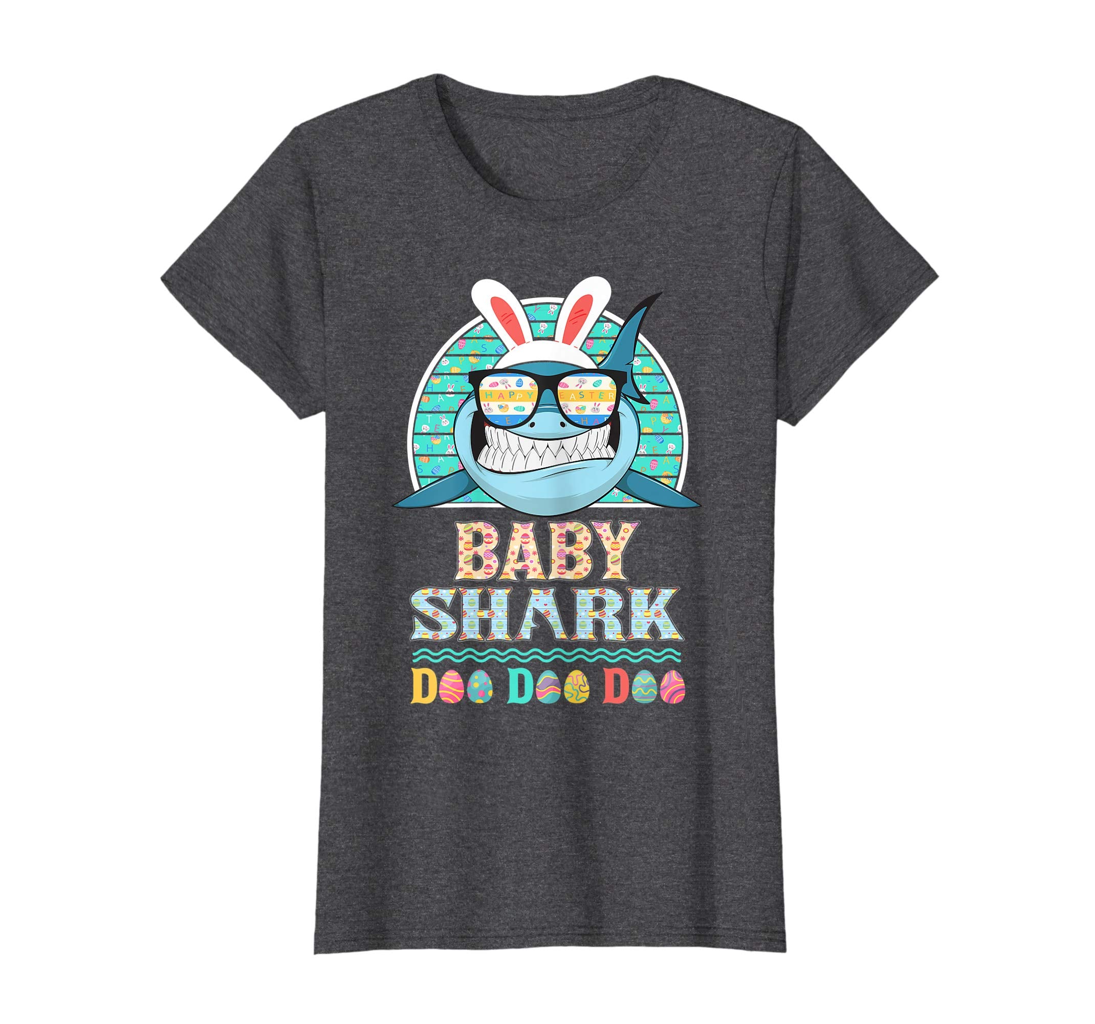 Funny Baby Shark Happy Easter Day Gift Family Shirt