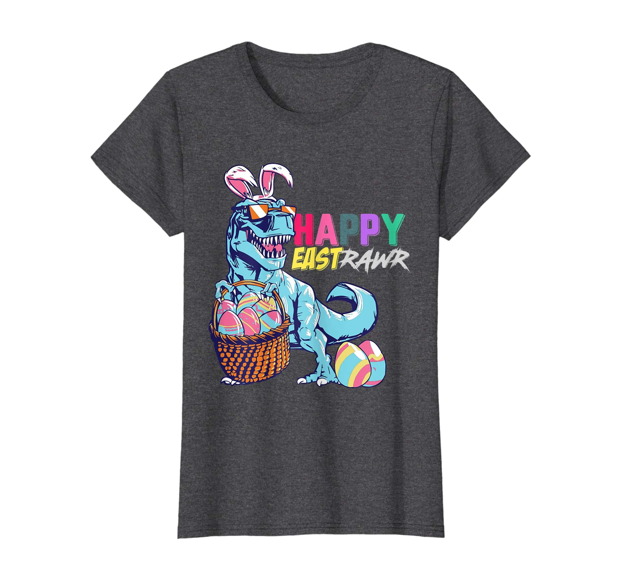 Happy Eastrawr Funny T-Rex Dinosaur Easter Bunny Shirt