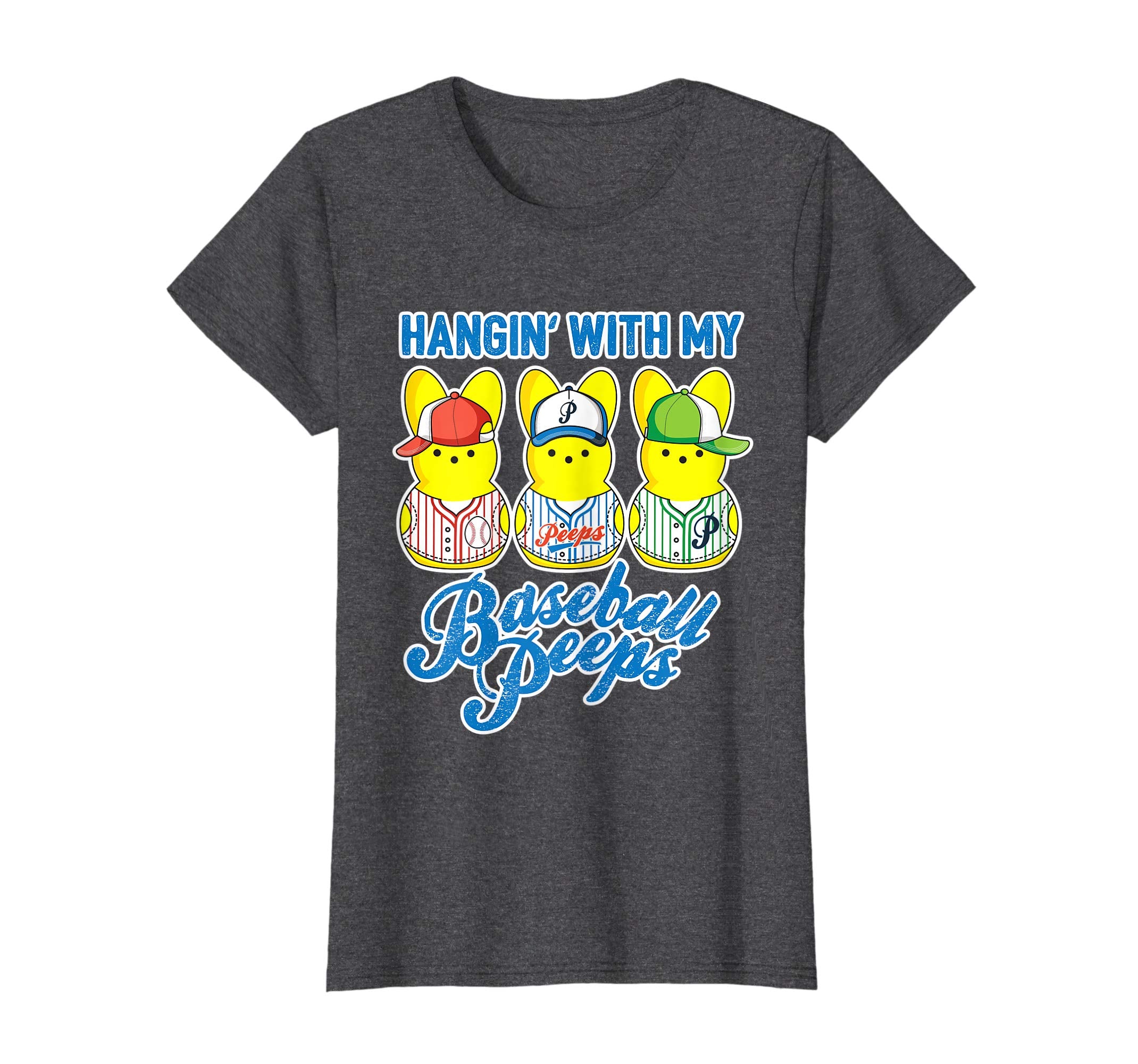 Hanging with Baseball Peeps Shirt Cute Easter Gift for Boys