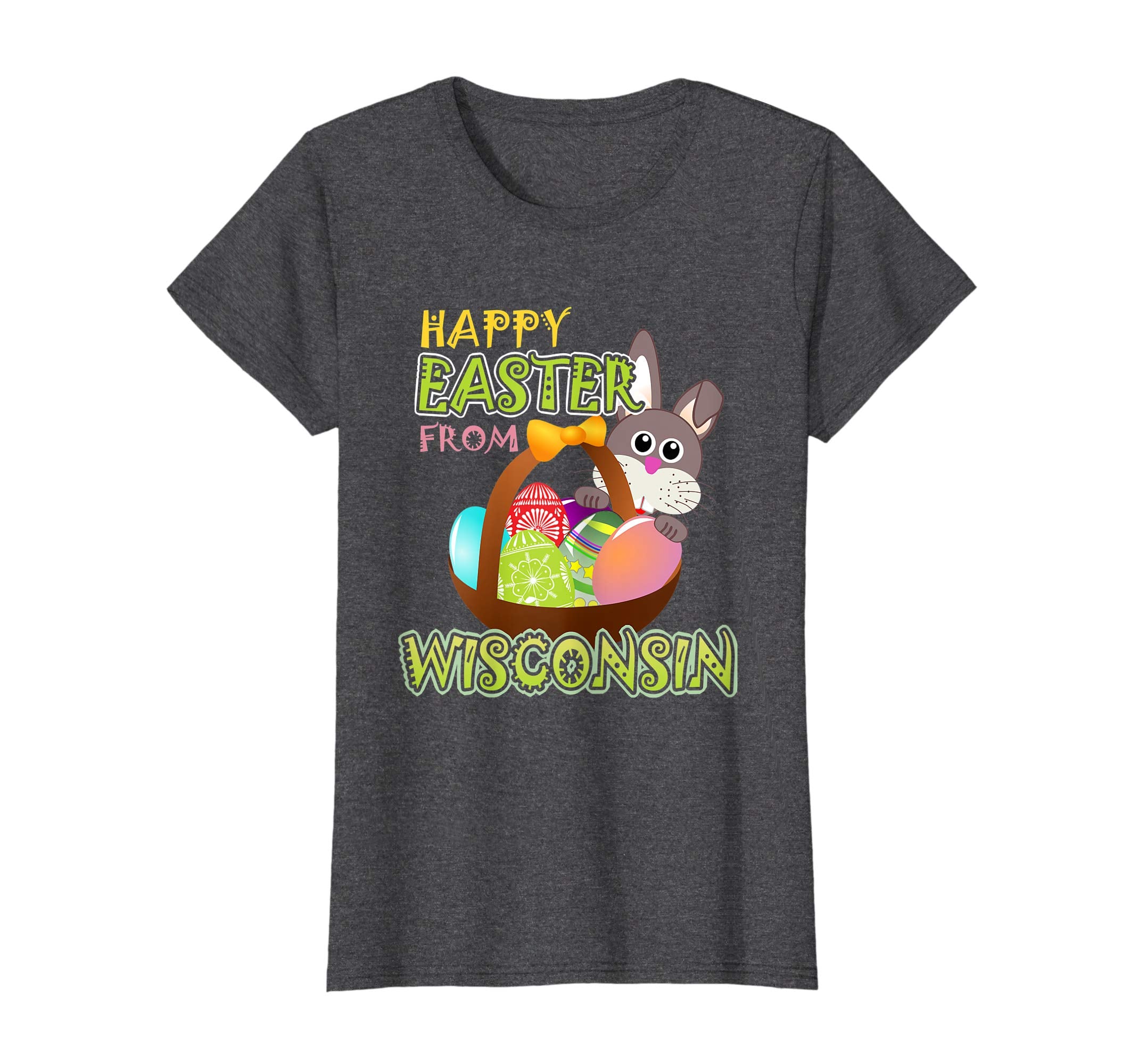 Happy Easter from Wisconsin Funny States T-Shirt