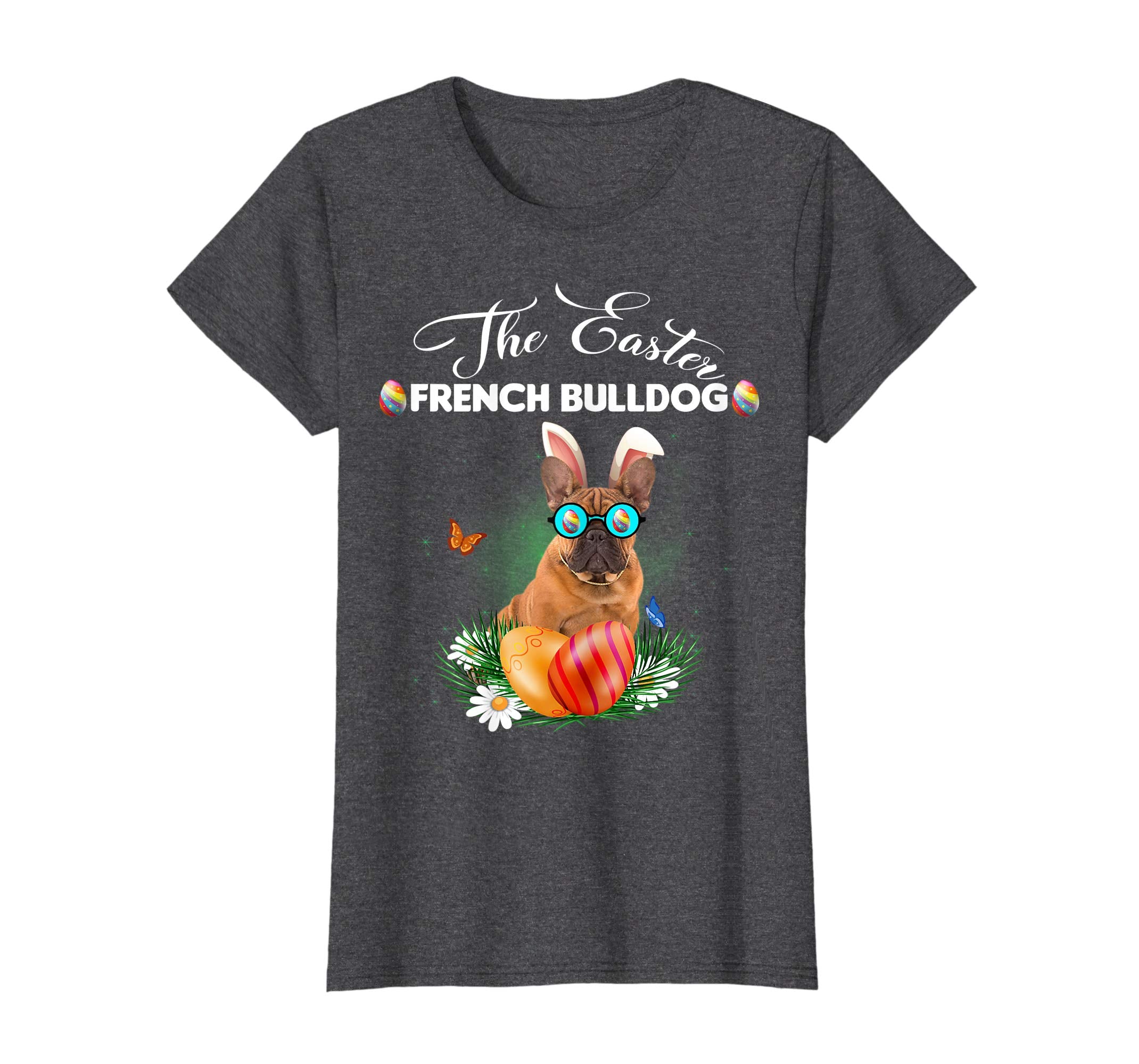 French Bulldog Bunny Easter Day Dog Gifts T-Shirt