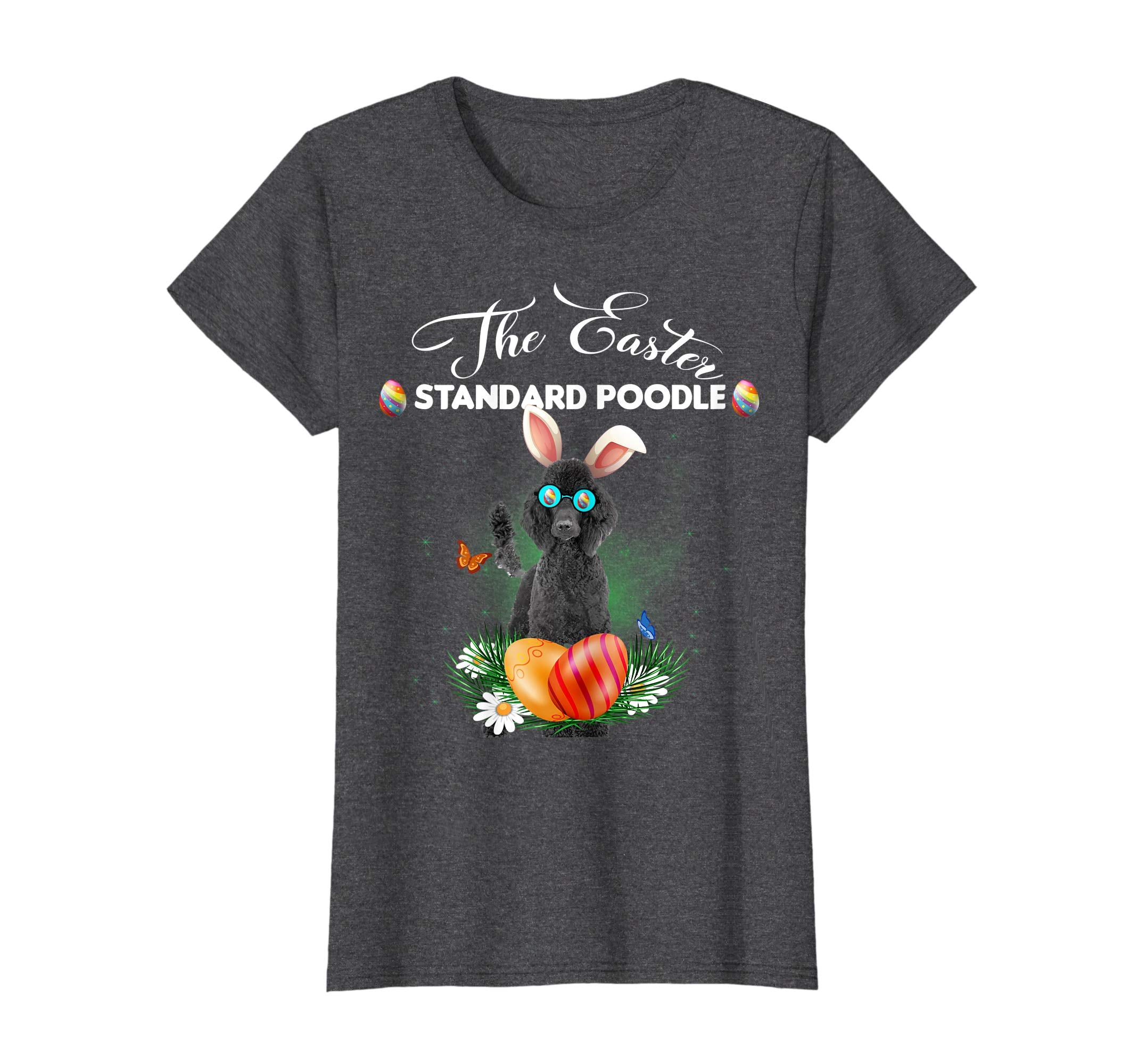 Standard Poodle Bunny Easter Day Dog Gifts T-Shirt