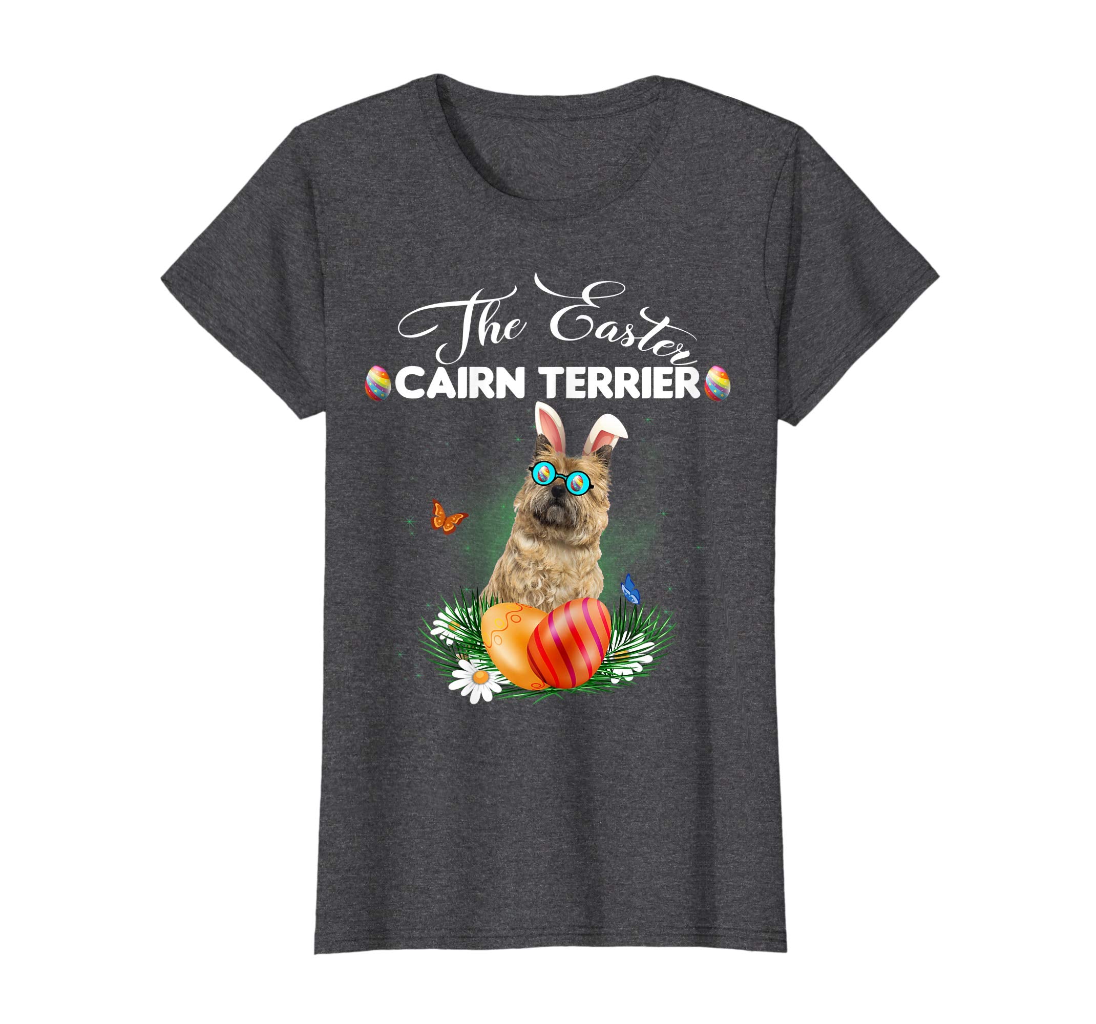 Cairn Terrier Bunny Easter Day Dog Gifts T-Shirt