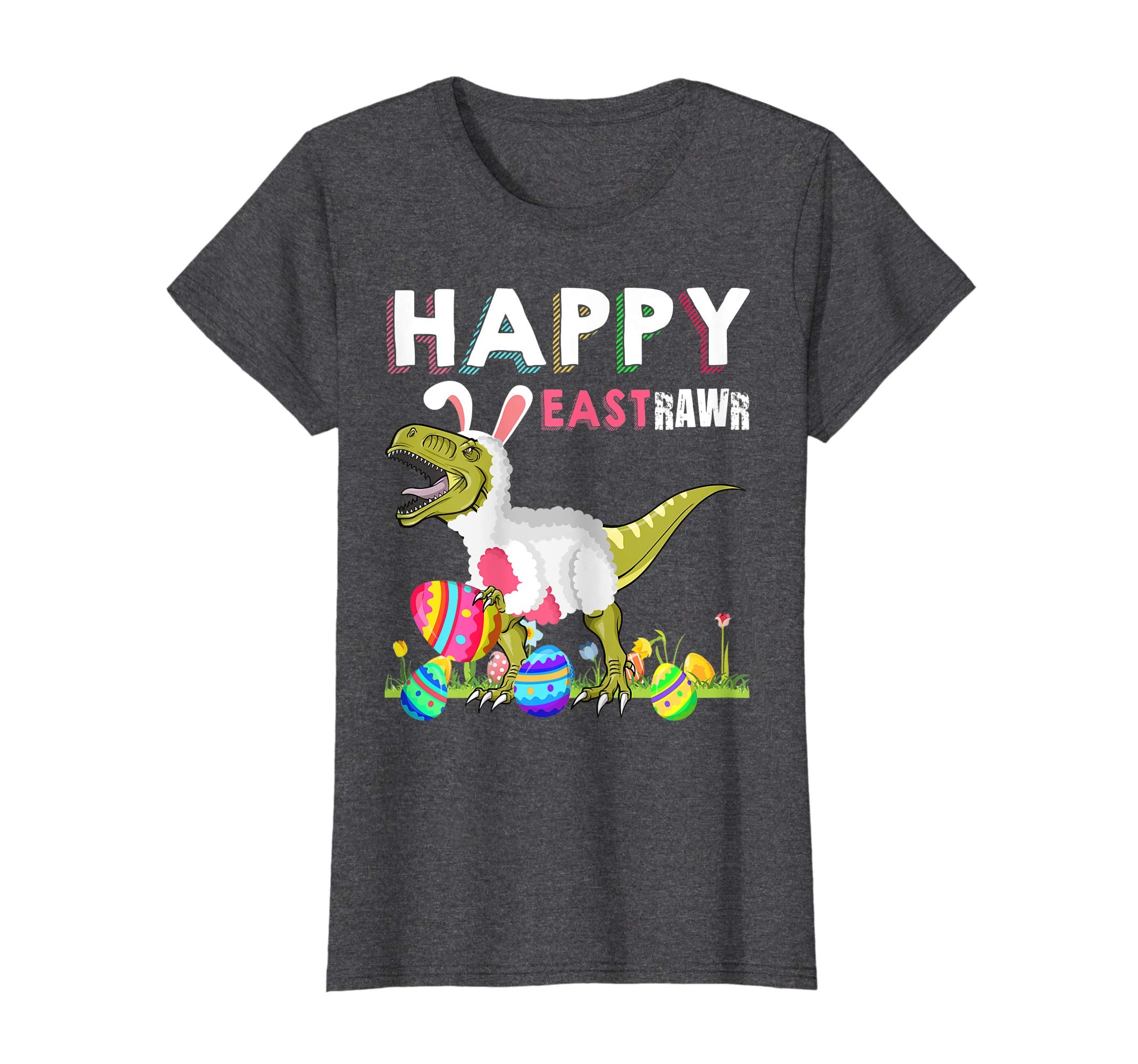 Rawr T-Rex Dinosaur Easter Shirt Gift For Son Kids Toodler